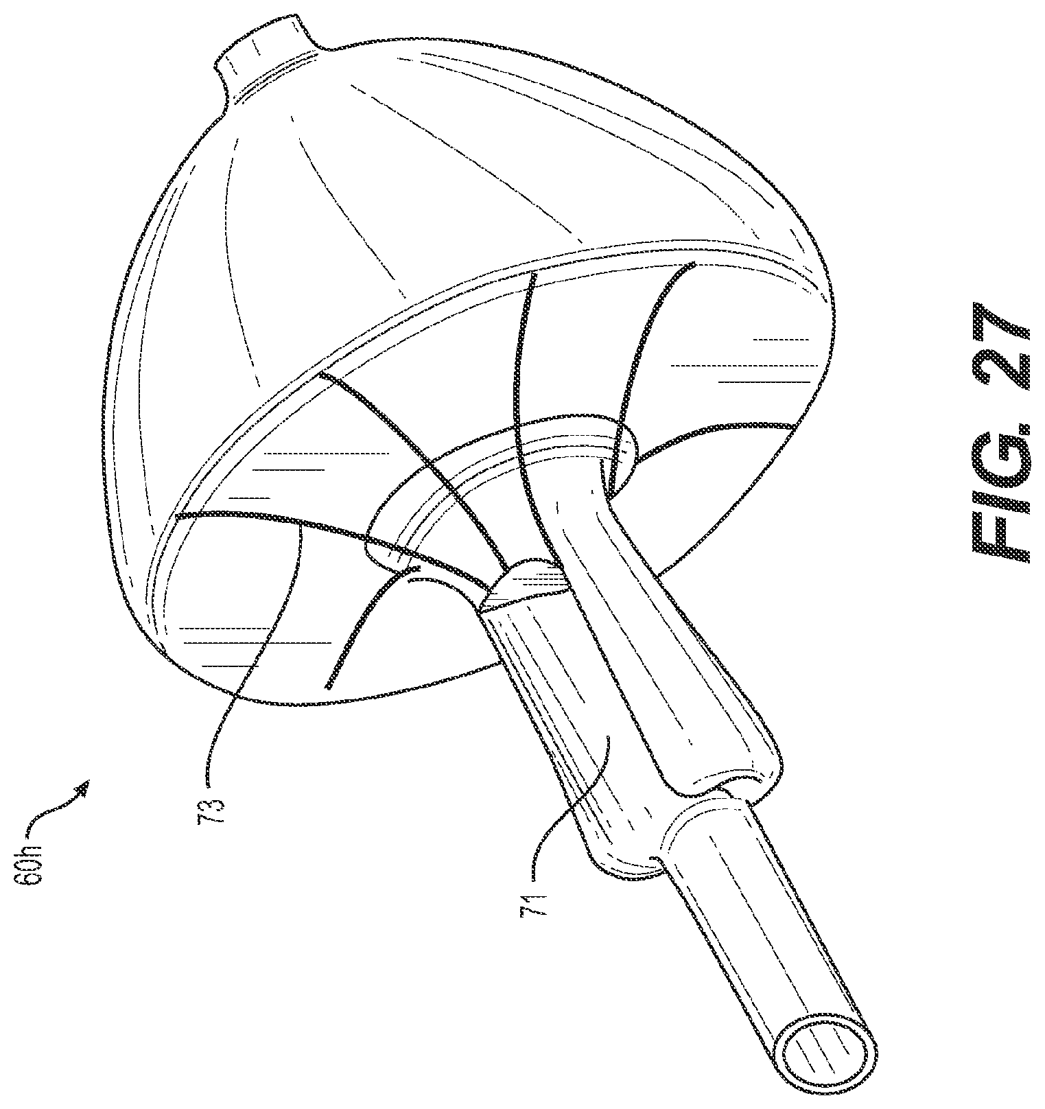 Patent US11779196 Figure 19 – Gastrointestinal endoscopy with attachable intestine pleating structures