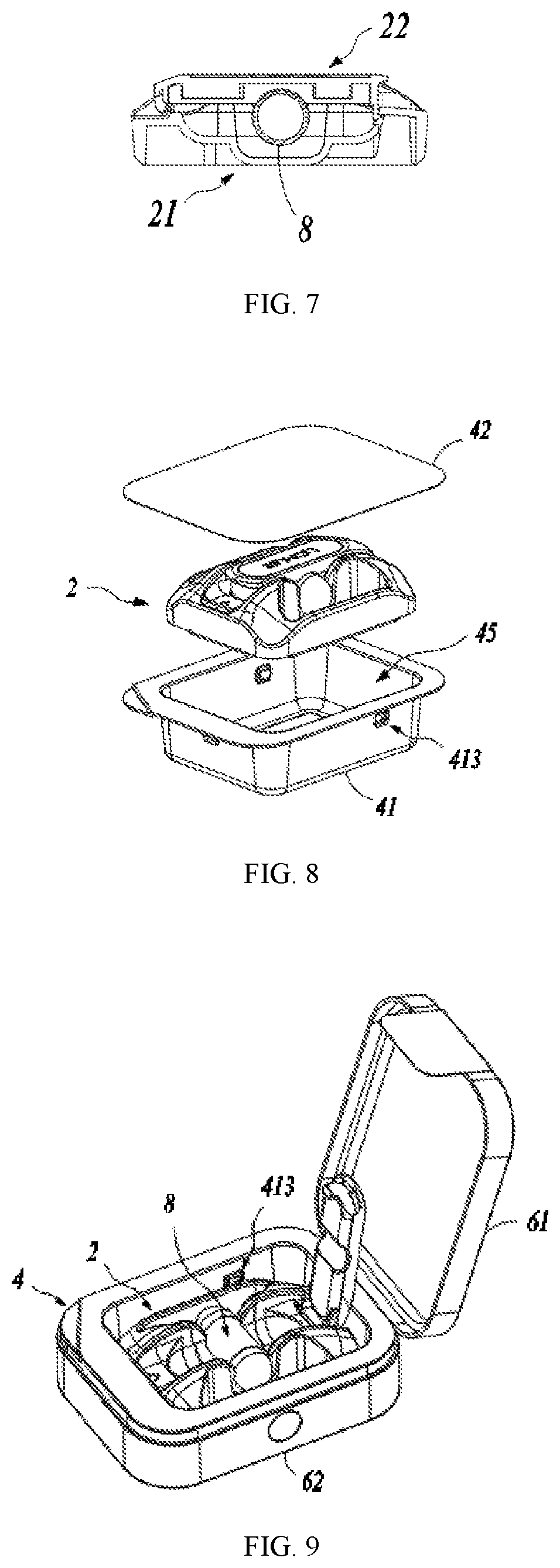 Patent US11779198 Figure 3 – Package for capsule endoscope