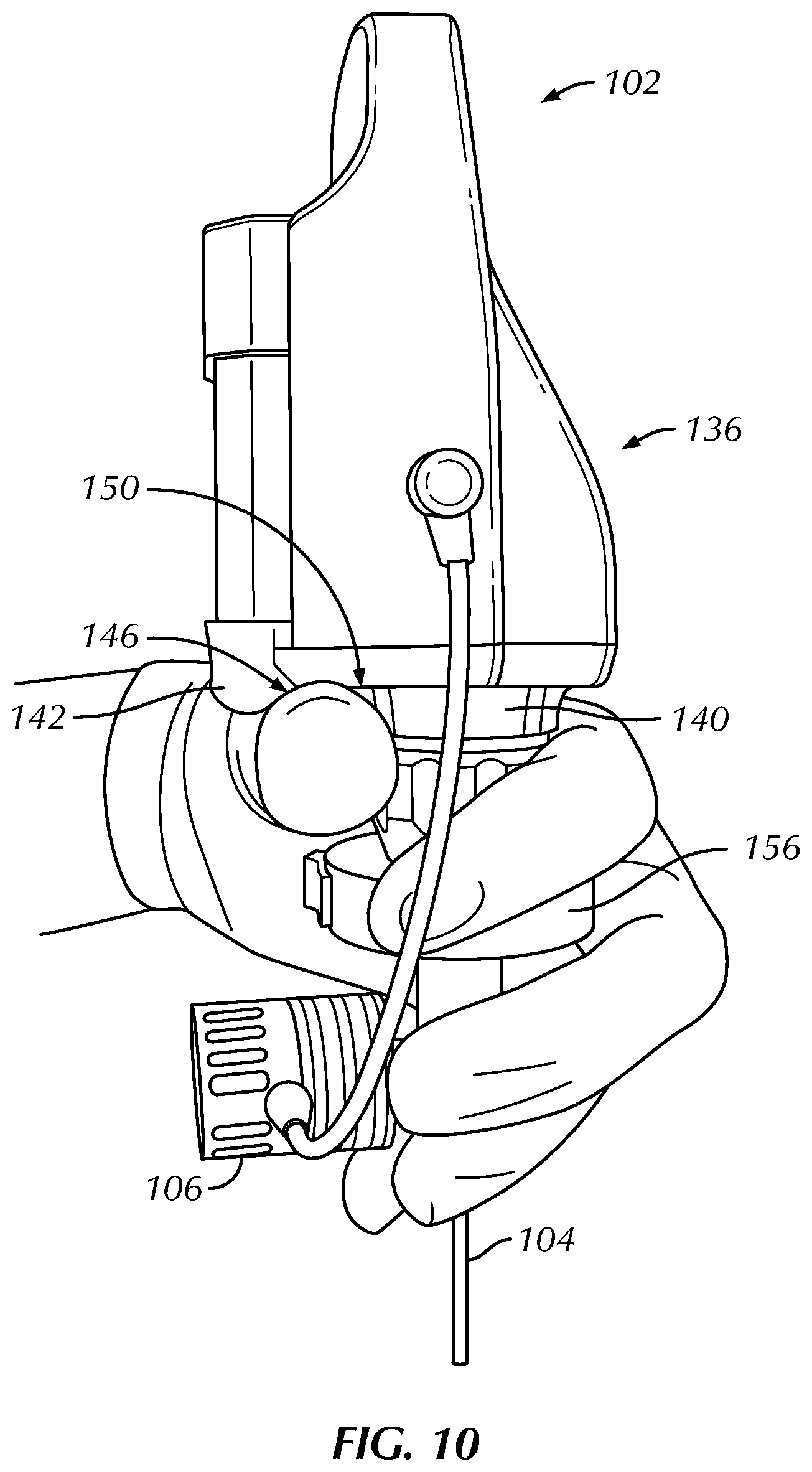 Patent US11779199 Figure 8 – Wireless endoscope
