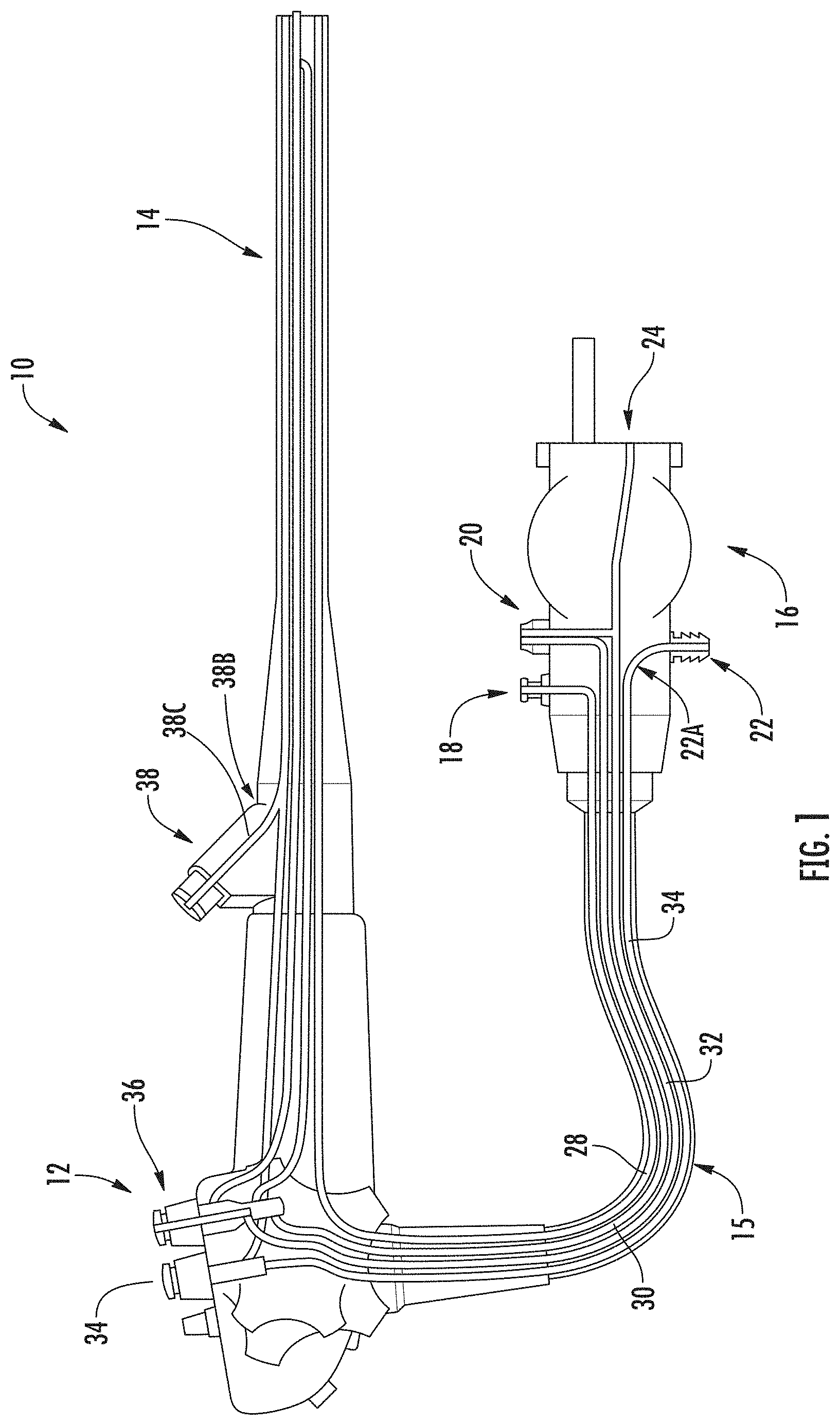 Patent US11779200 Figure 1 – Variable pressure cleaning device and method