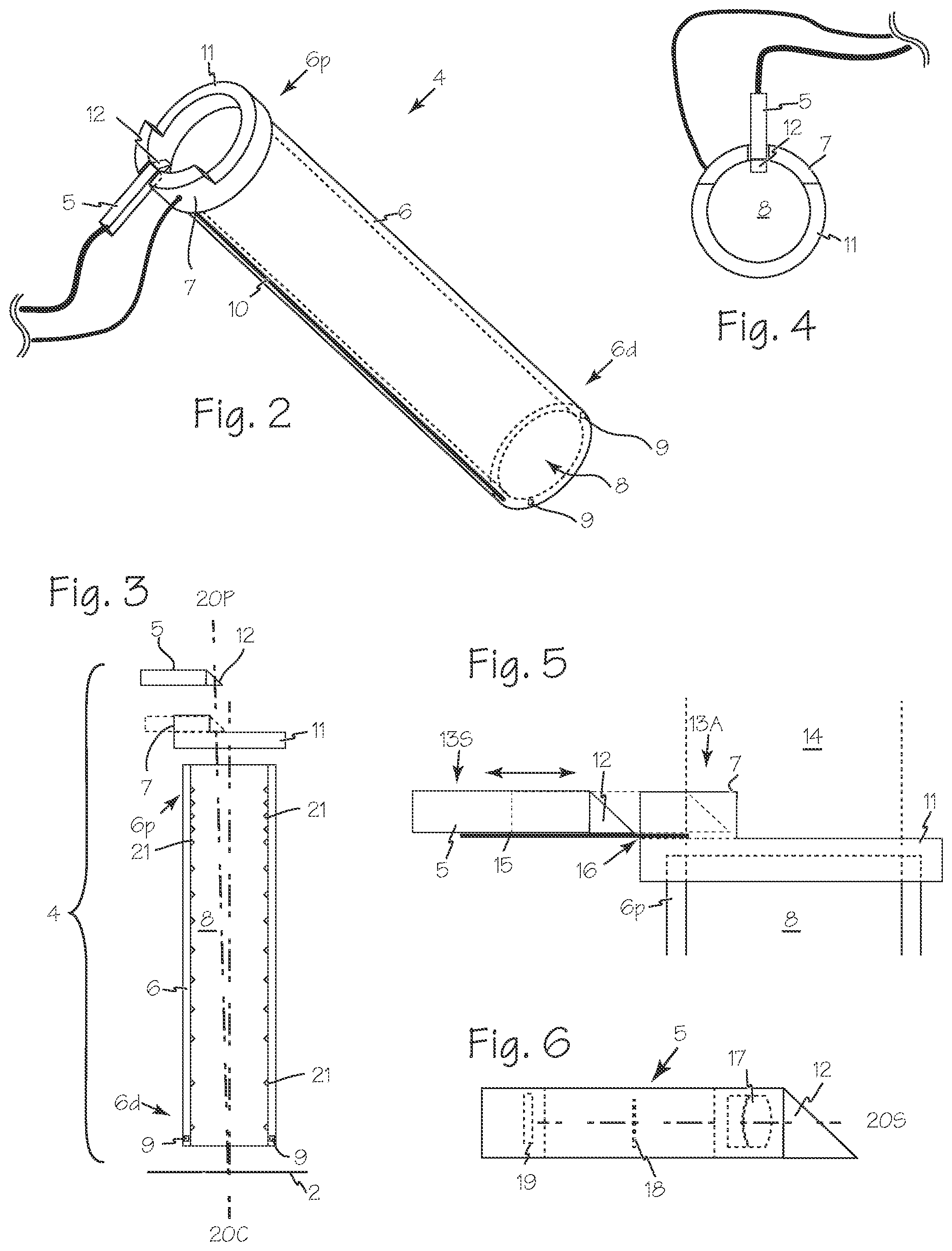 Patent US11779201 Figure 2 – Cannula with proximally mounted camera and transparent obturator