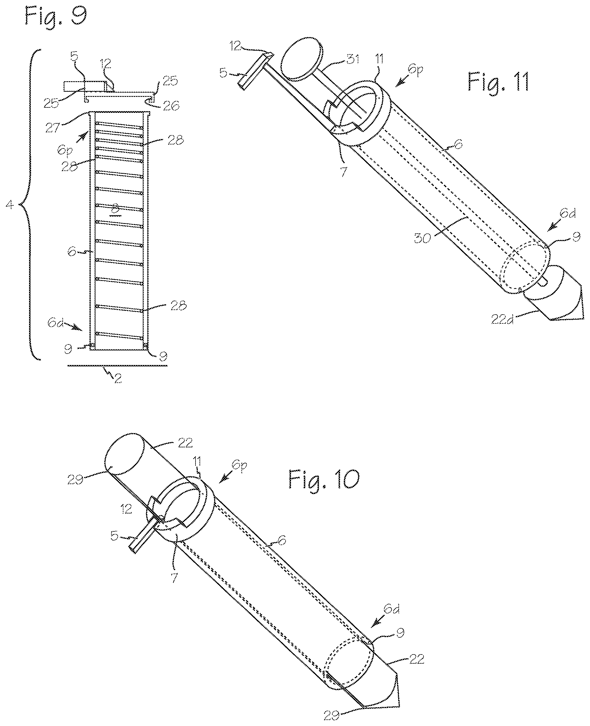 Patent US11779201 Figure 4 – Cannula with proximally mounted camera and transparent obturator