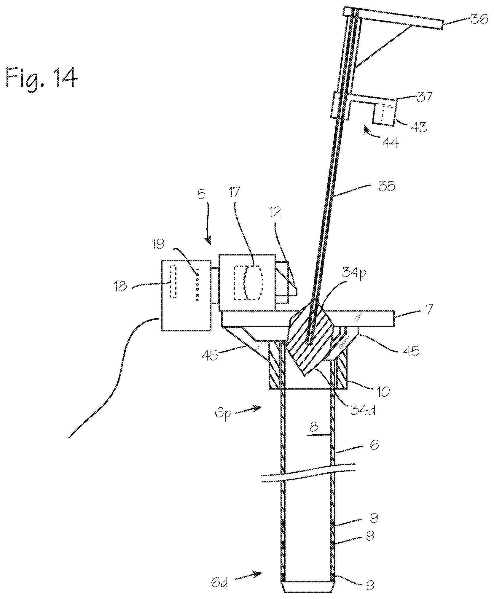 Patent US11779201 Figure 7 – Cannula with proximally mounted camera and transparent obturator