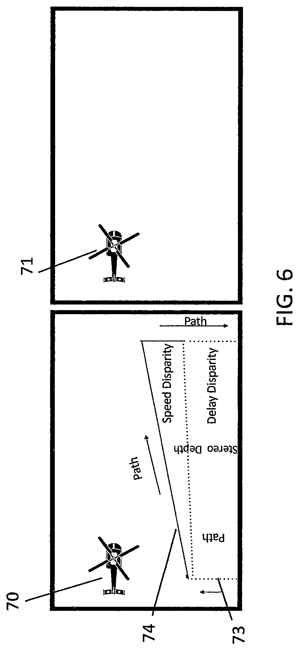 Patent US11779203 Figure 5 – Animated stereoscopic illusionary therapy and entertainment