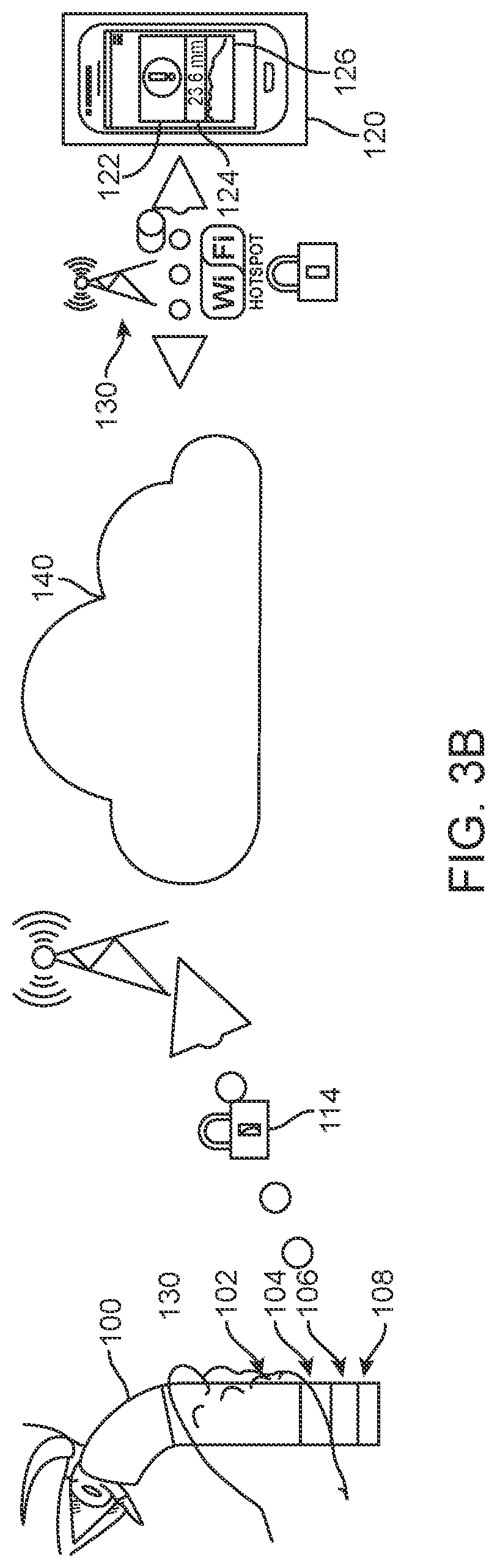 Patent US11779206 Figure 5 – Axial length measurement monitor