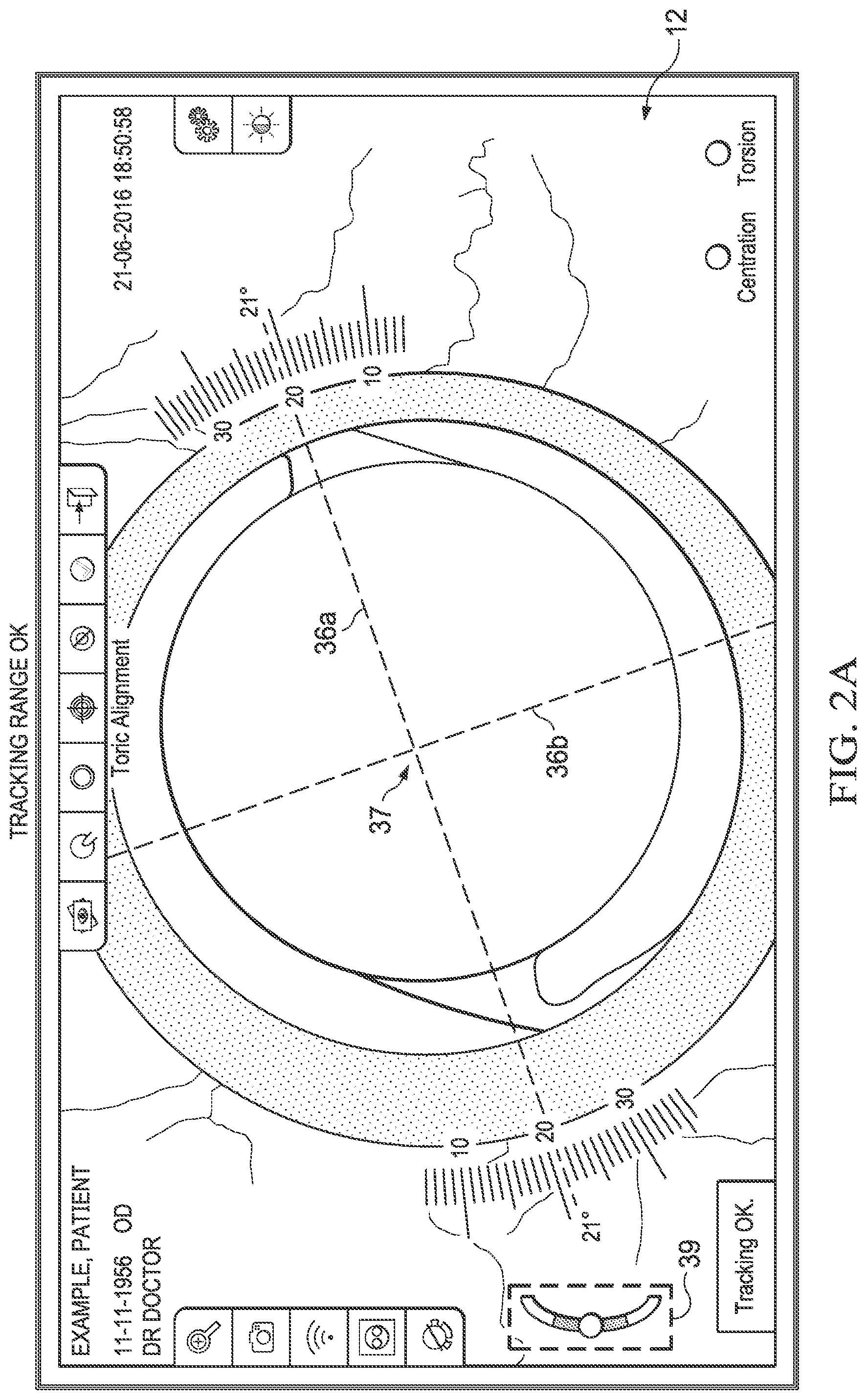 Patent US11779208 Figure 2 – Tracking movement of an eye within a tracking range