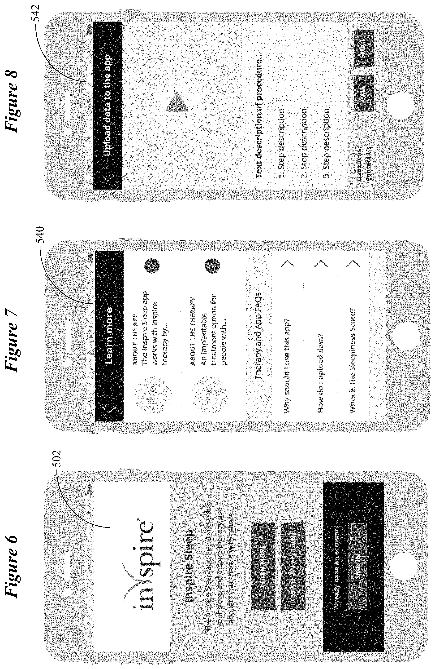 Patent US11779217 Figure 9 – System and method for collecting and displaying data acquired from an implantable therapy device using a consumer electronic device