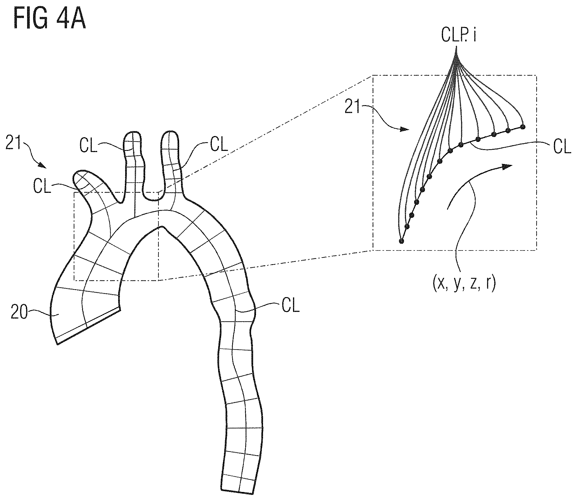 Patent US11779225 Figure 2 – Hemodynamic analysis of vessels using recurrent neural network