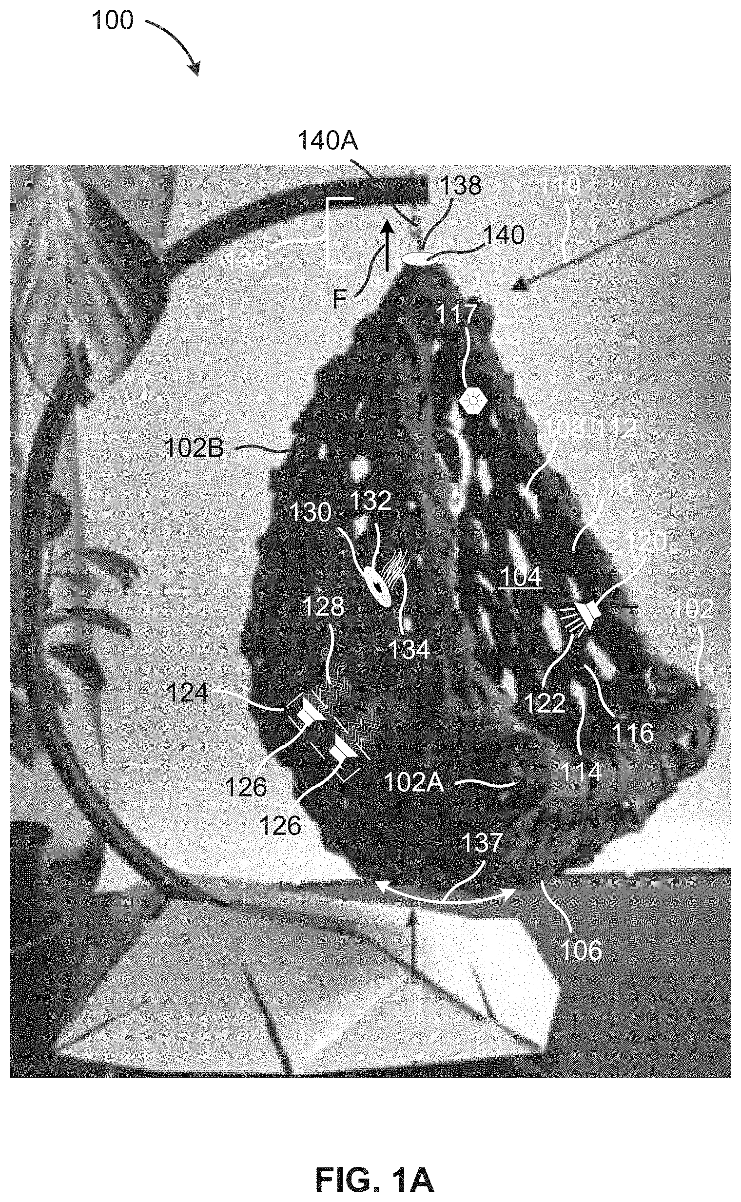 Patent US11779227 Figure 1 – Multisensory technology for stress reduction and stress resilience