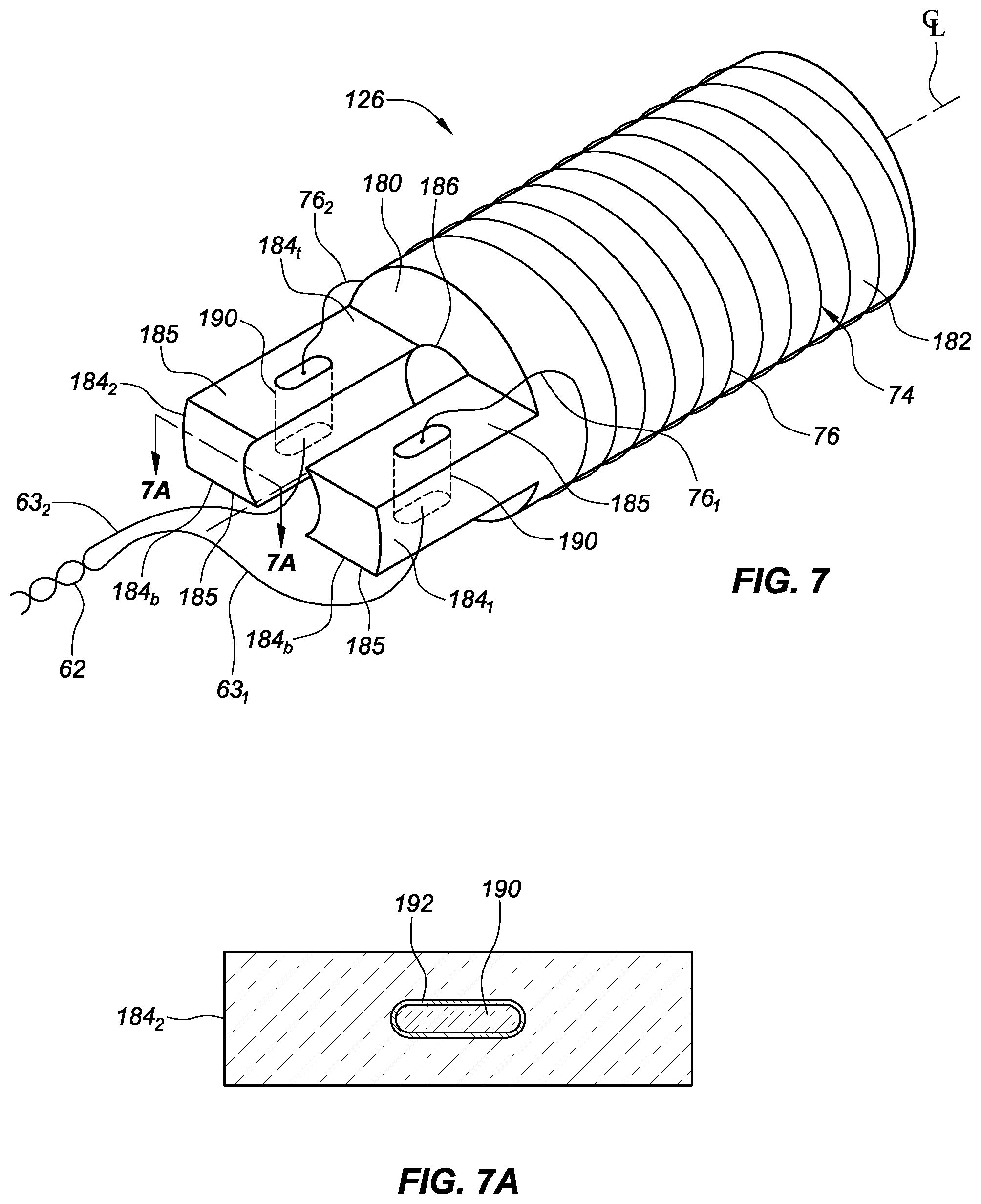 Patent US11779239 Figure 6 – Core designs for miniature inductive coil sensors