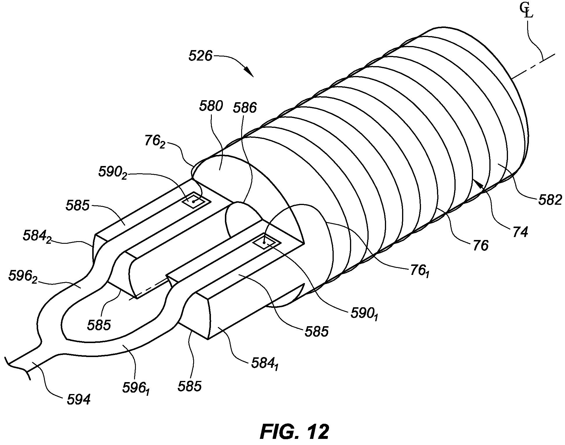 Patent US11779239 Figure 11 – Core designs for miniature inductive coil sensors