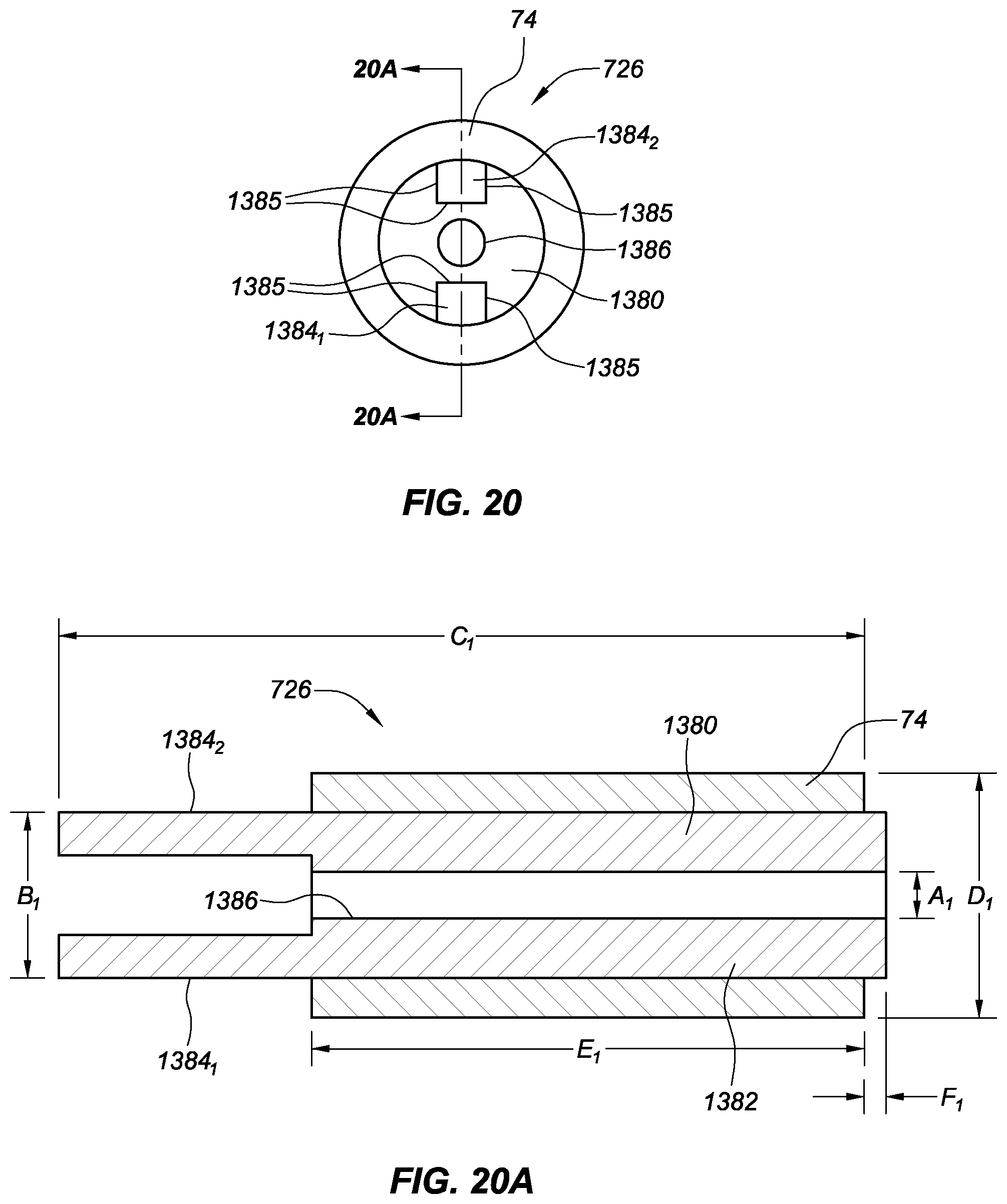 Patent US11779239 Figure 19 – Core designs for miniature inductive coil sensors