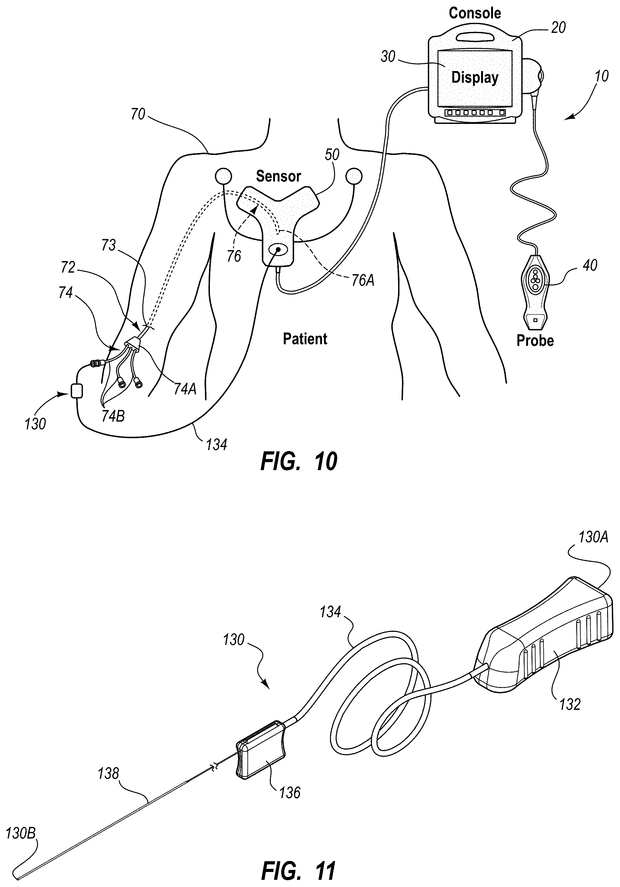 Patent US11779240 Figure 9 – Systems and methods for breaching a sterile field for intravascular placement of a catheter