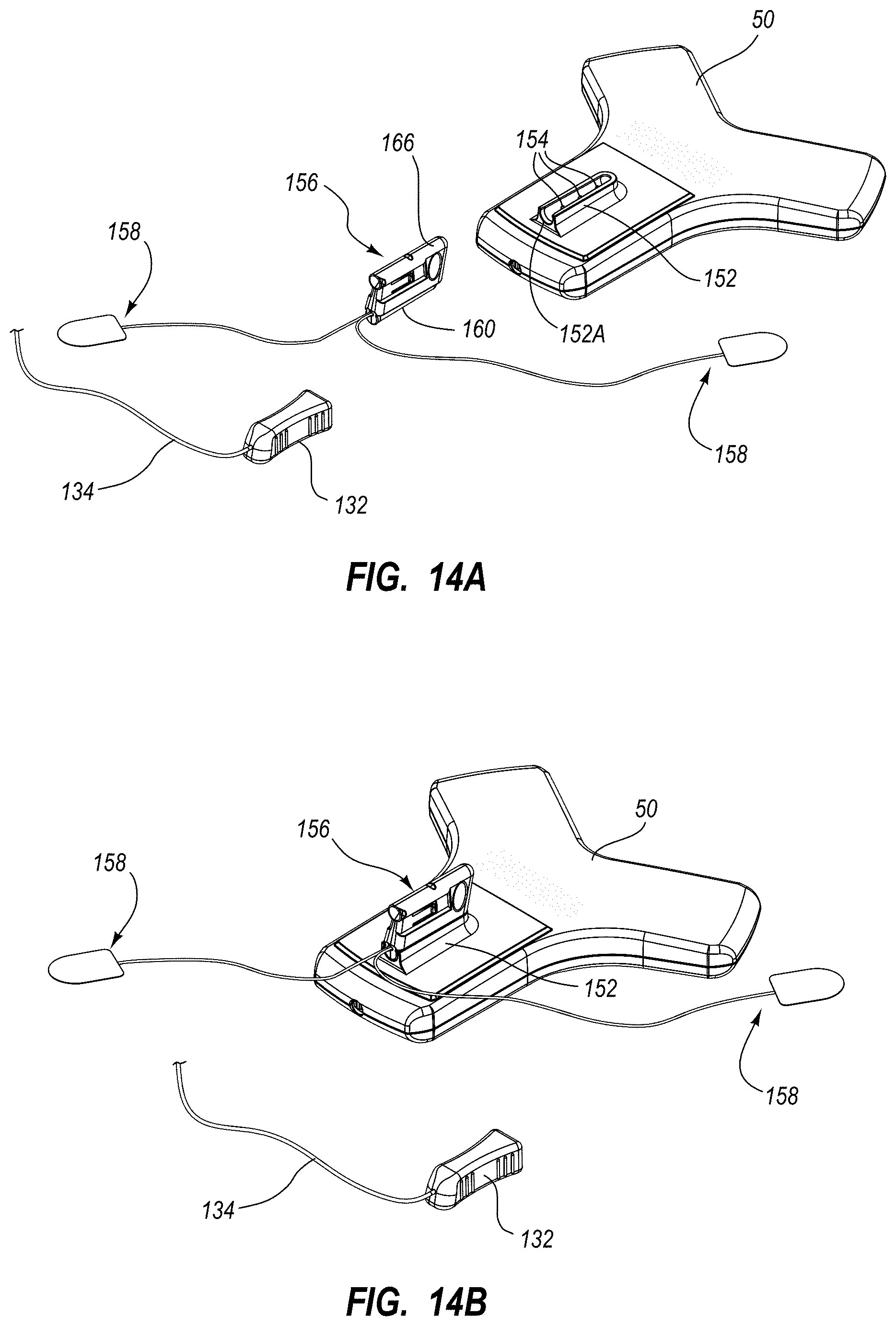 Patent US11779240 Figure 14 – Systems and methods for breaching a sterile field for intravascular placement of a catheter