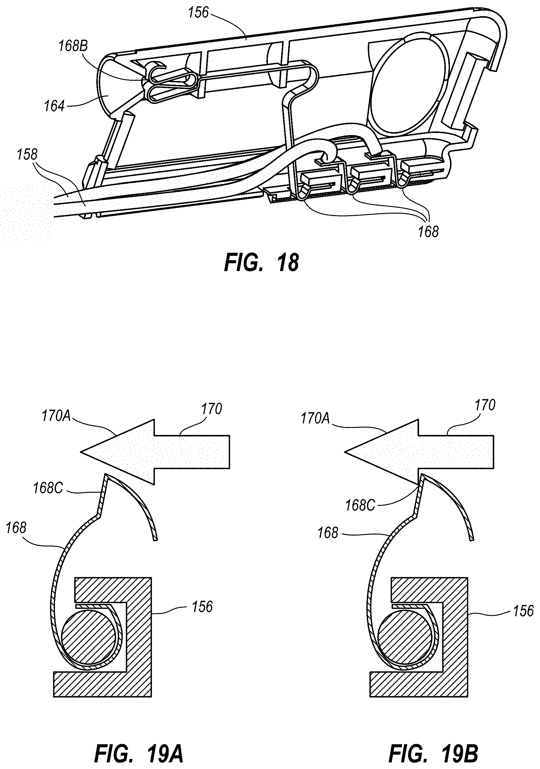 Patent US11779240 Figure 19 – Systems and methods for breaching a sterile field for intravascular placement of a catheter
