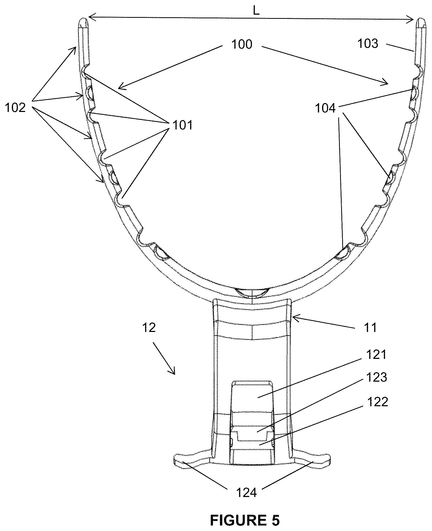Patent US11779244 Figure 3 – Device for mandibular attachment of a localization marker