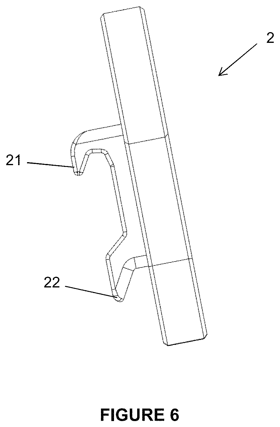 Patent US11779244 Figure 4 – Device for mandibular attachment of a localization marker