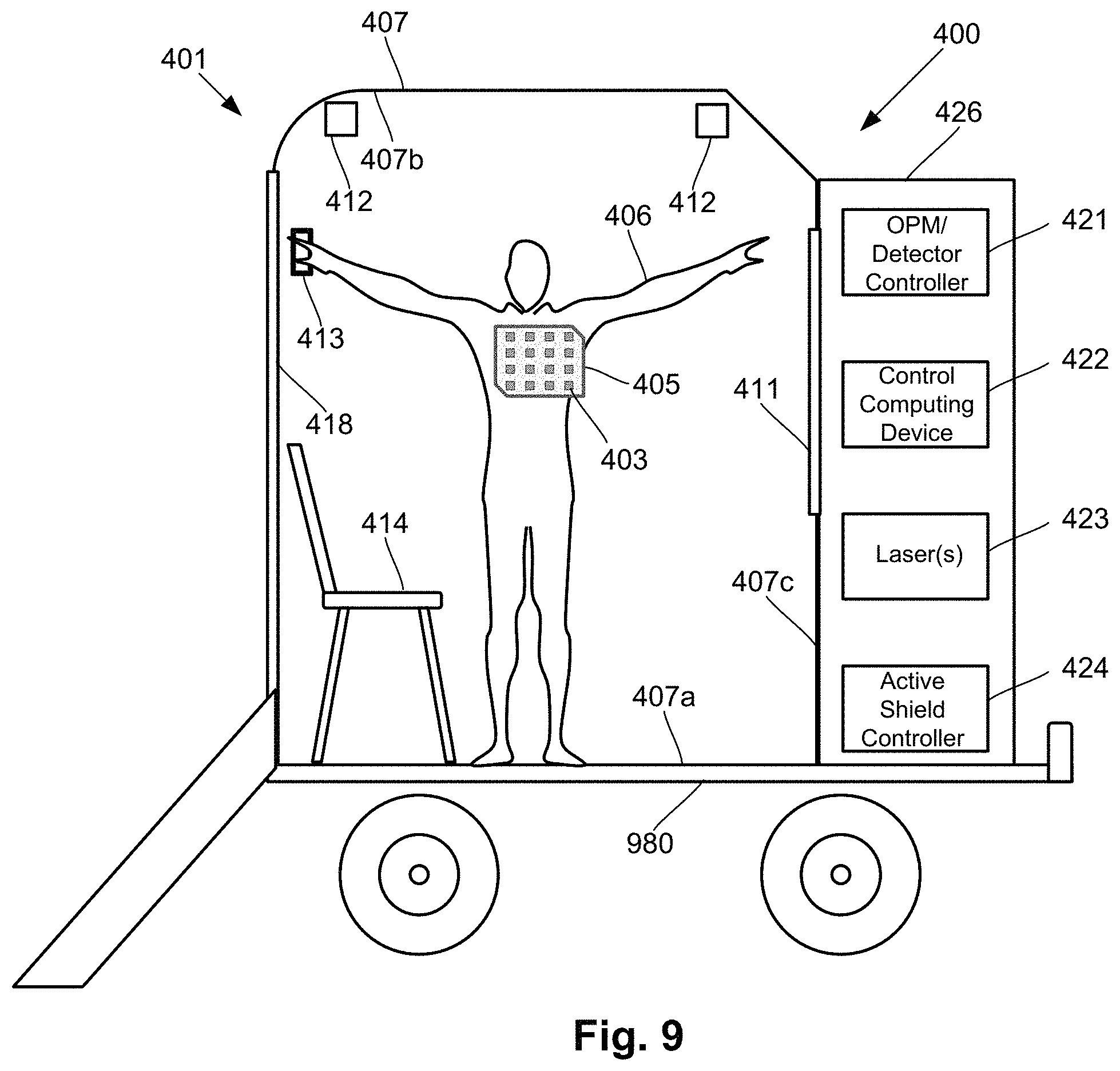 Patent US11779250 Figure 7 – Systems and methods for recording biomagnetic fields of the human heart