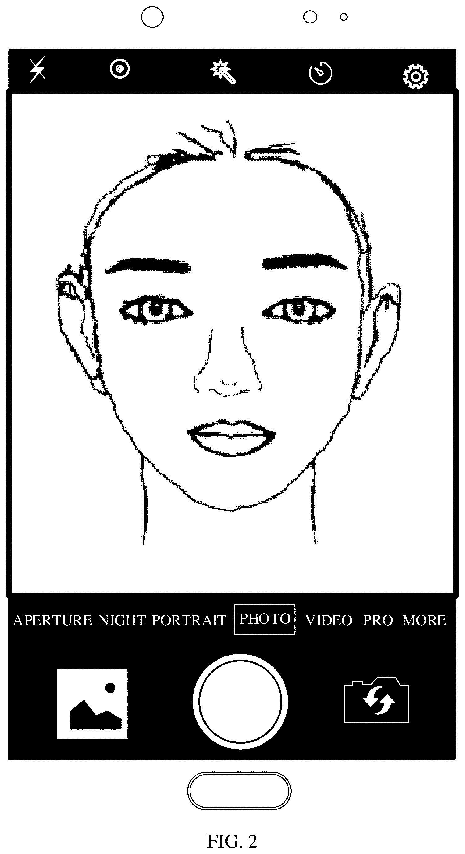Patent US11779264 Figure 2 – Dark circle detection and evaluation method and apparatus