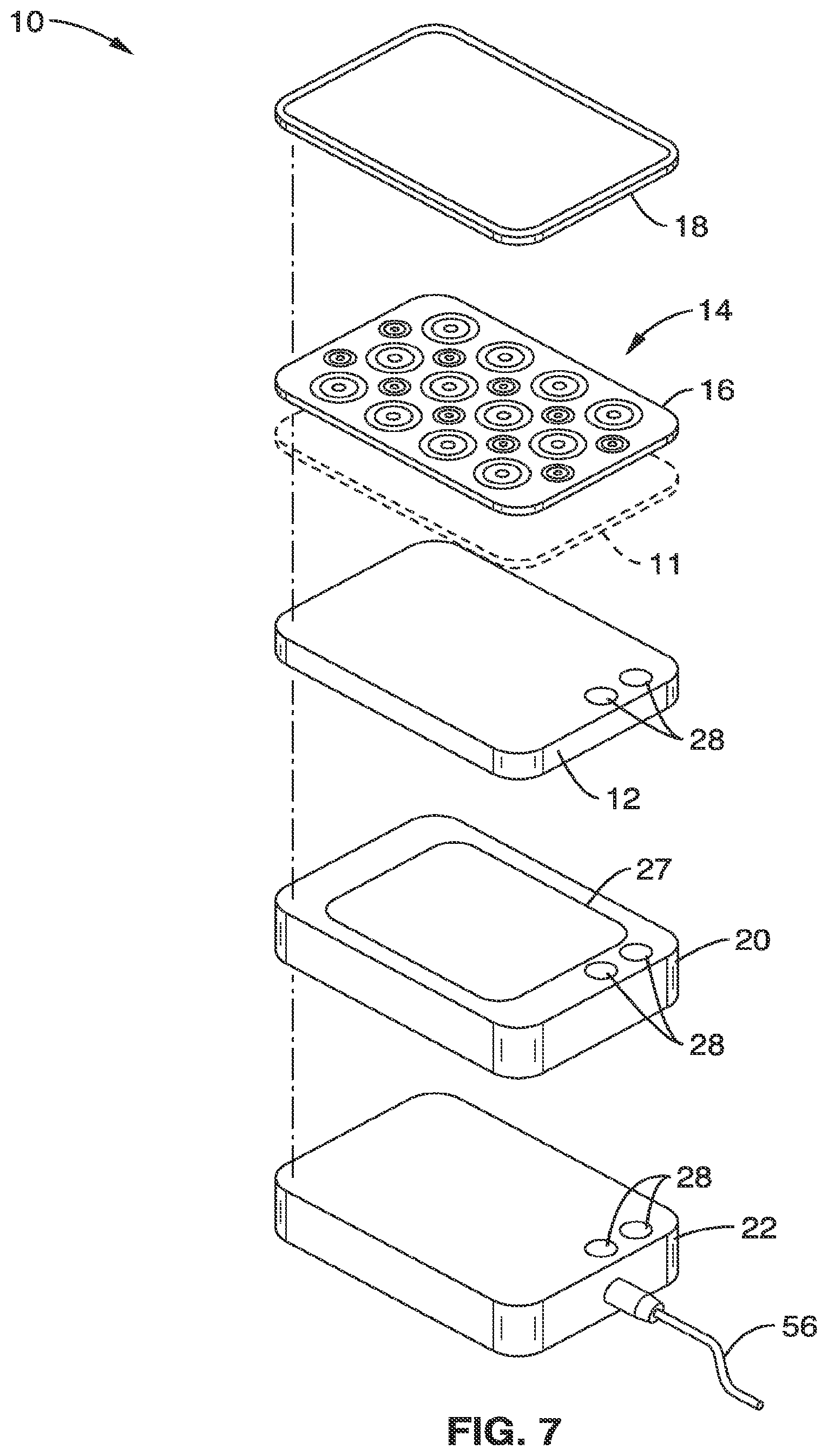 Patent US11779265 Figure 6 – SEM scanner sensing apparatus, system and methodology for early detection of ulcers