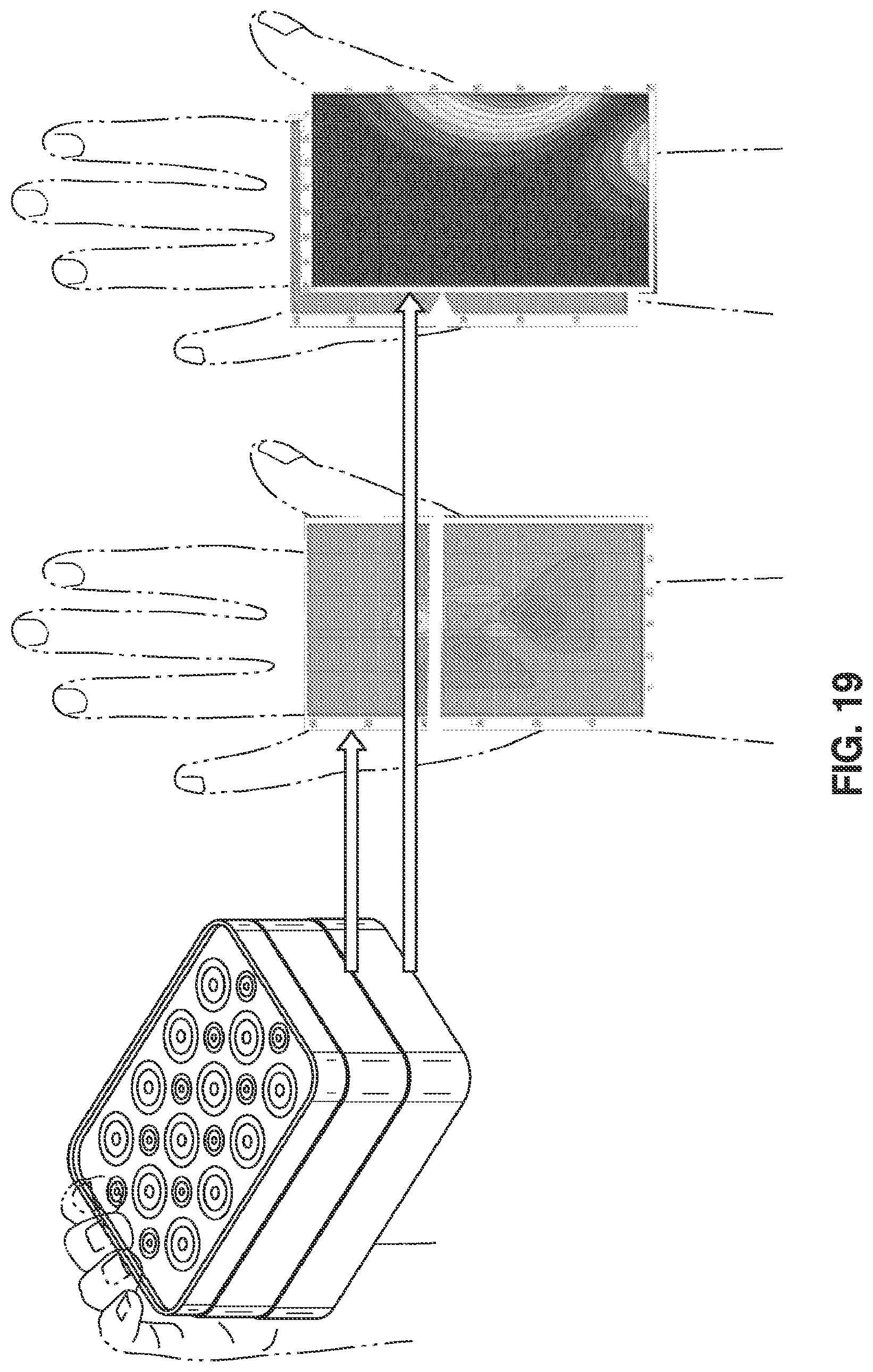 Patent US11779265 Figure 17 – SEM scanner sensing apparatus, system and methodology for early detection of ulcers