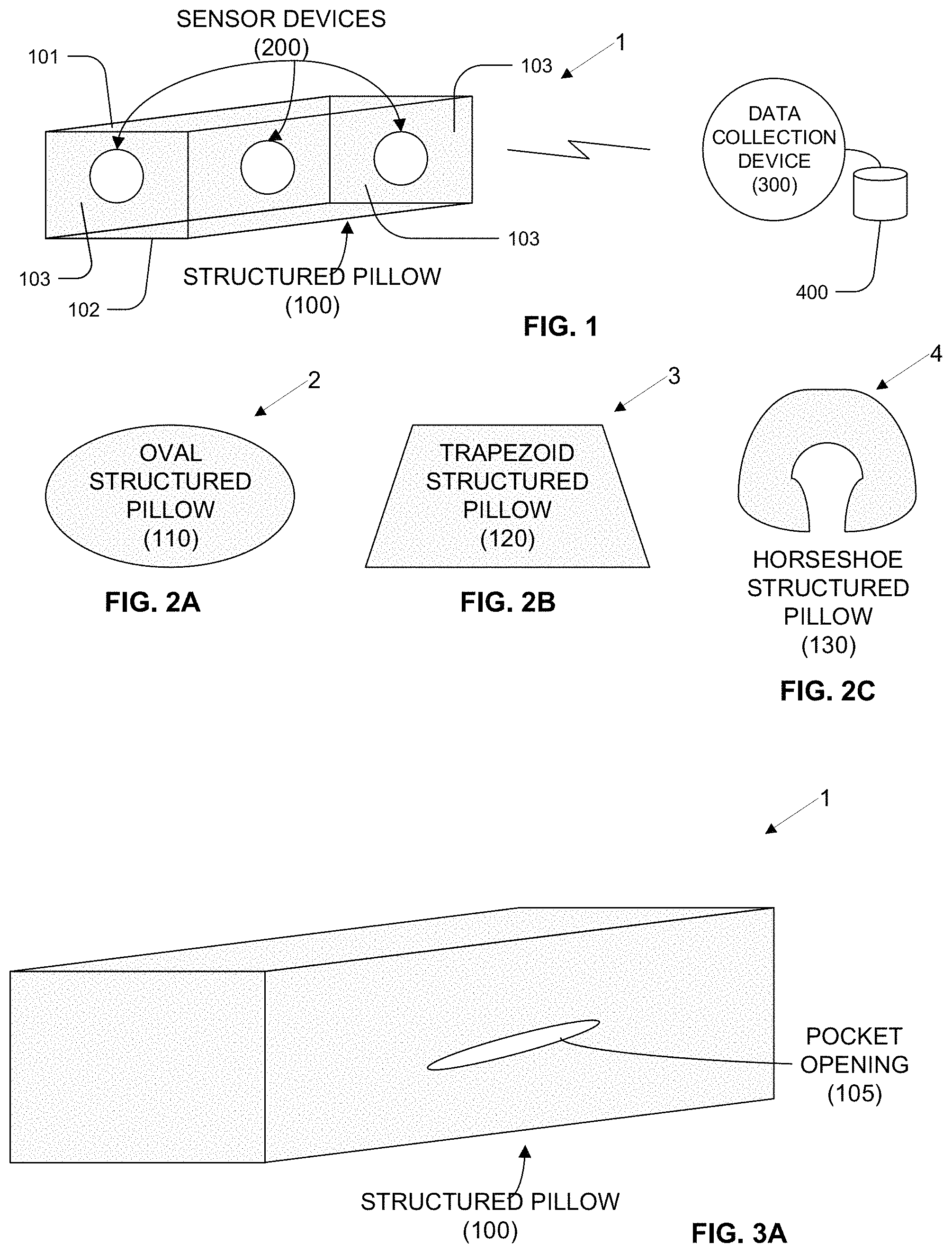 Patent US11779266 Figure 1 – Portable polysomnography apparatus and system