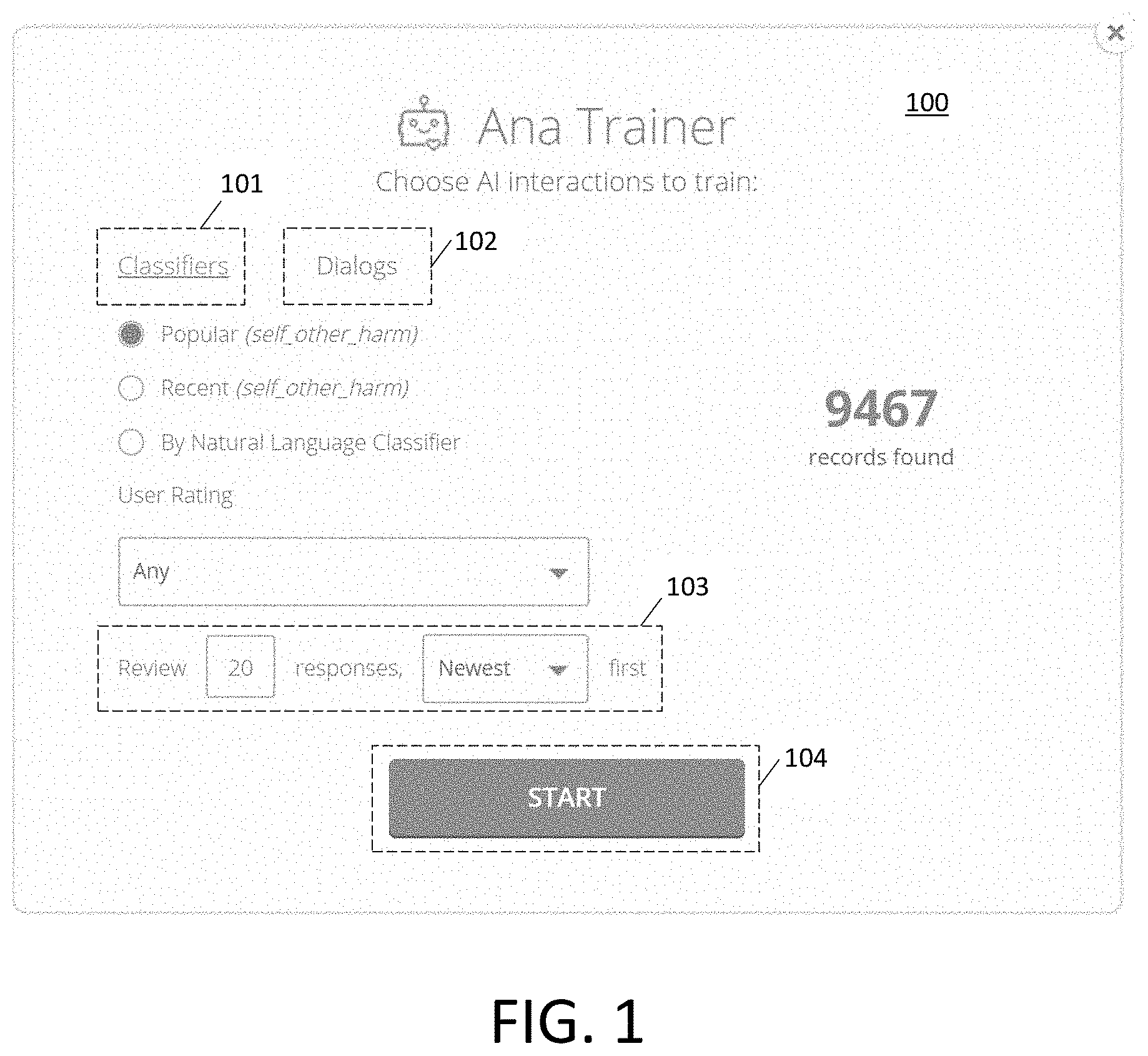 Patent US11779270 Figure 1 – Systems and methods for training artificially-intelligent classifier
