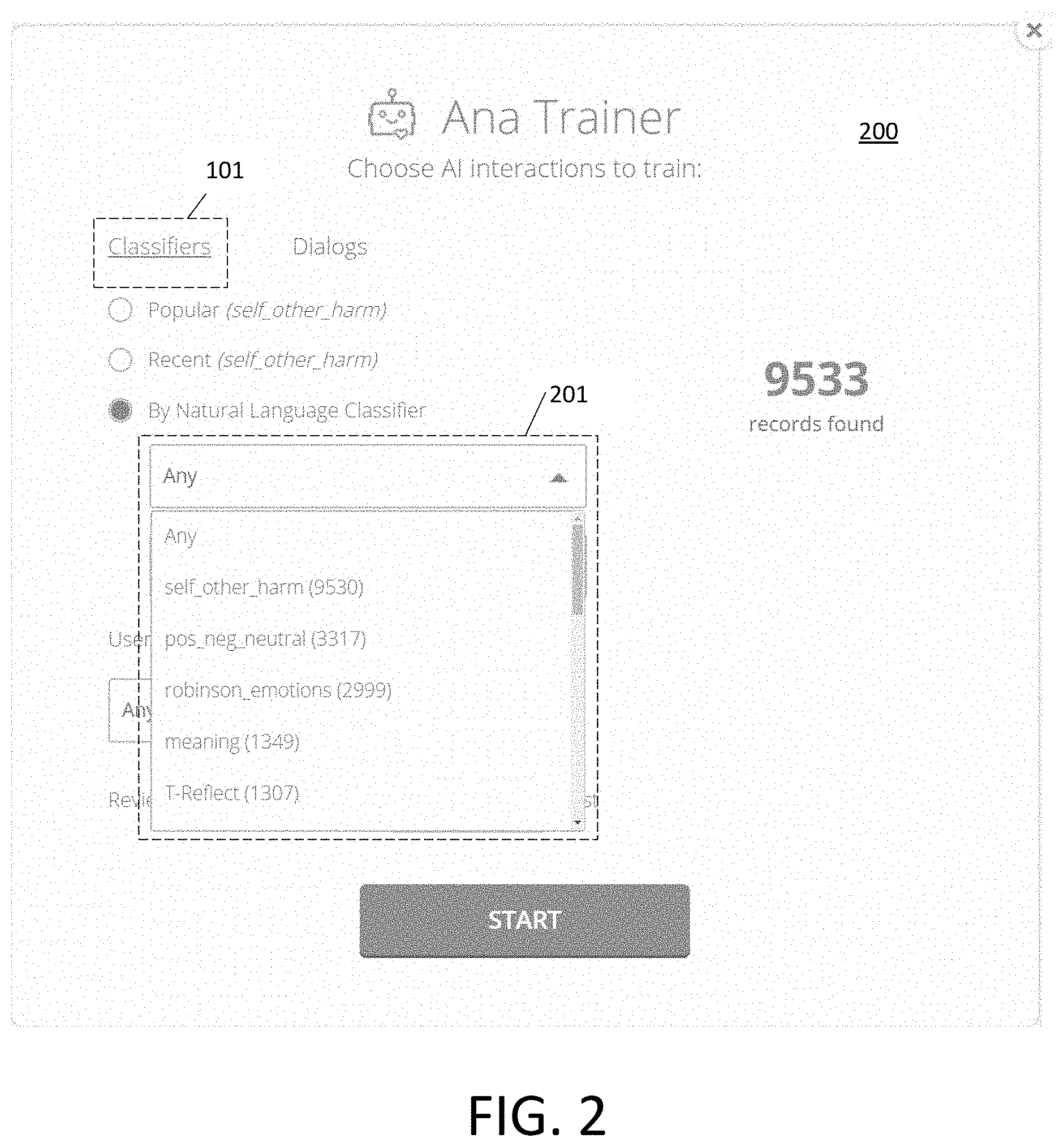 Patent US11779270 Figure 2 – Systems and methods for training artificially-intelligent classifier