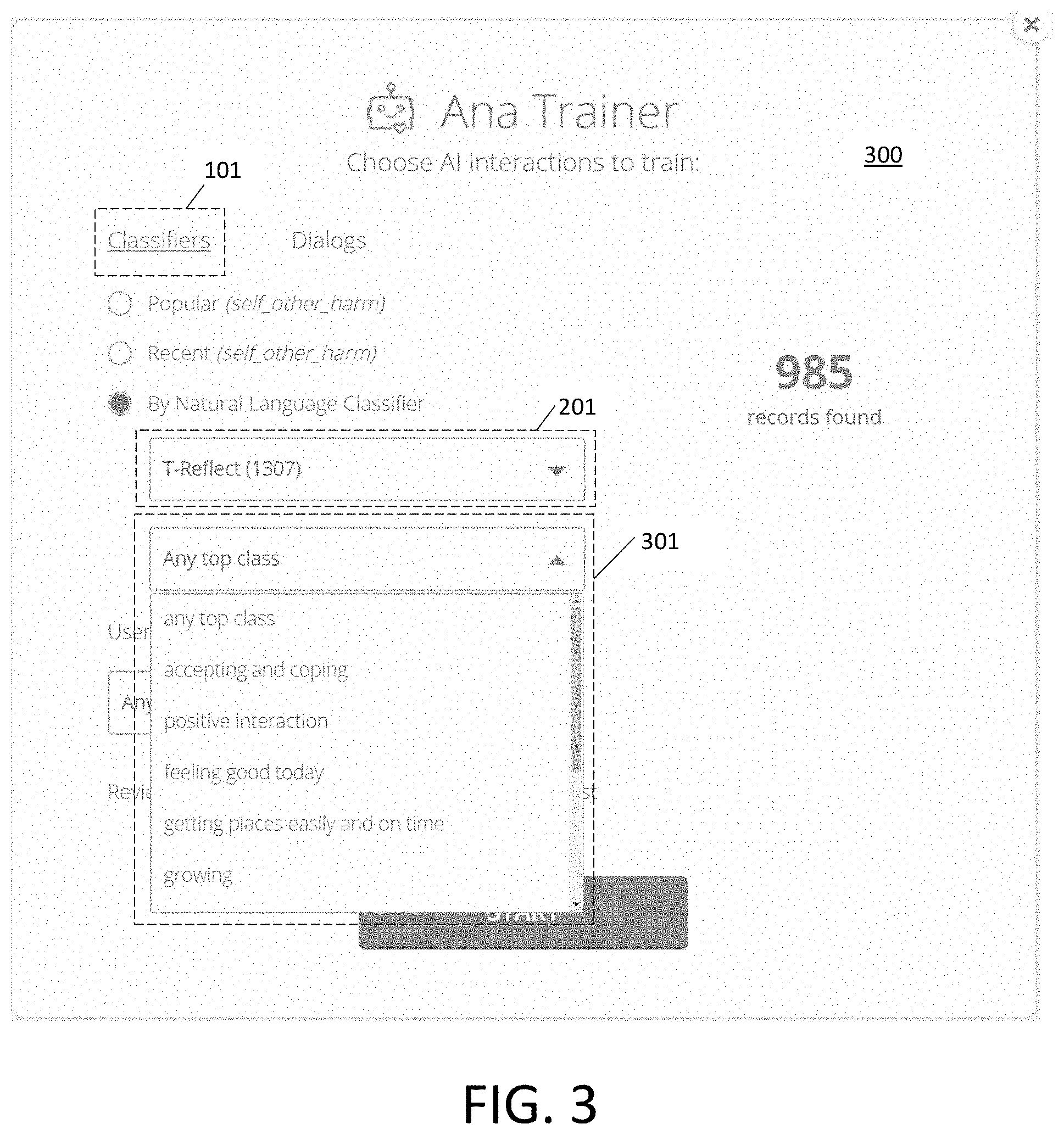 Patent US11779270 Figure 3 – Systems and methods for training artificially-intelligent classifier