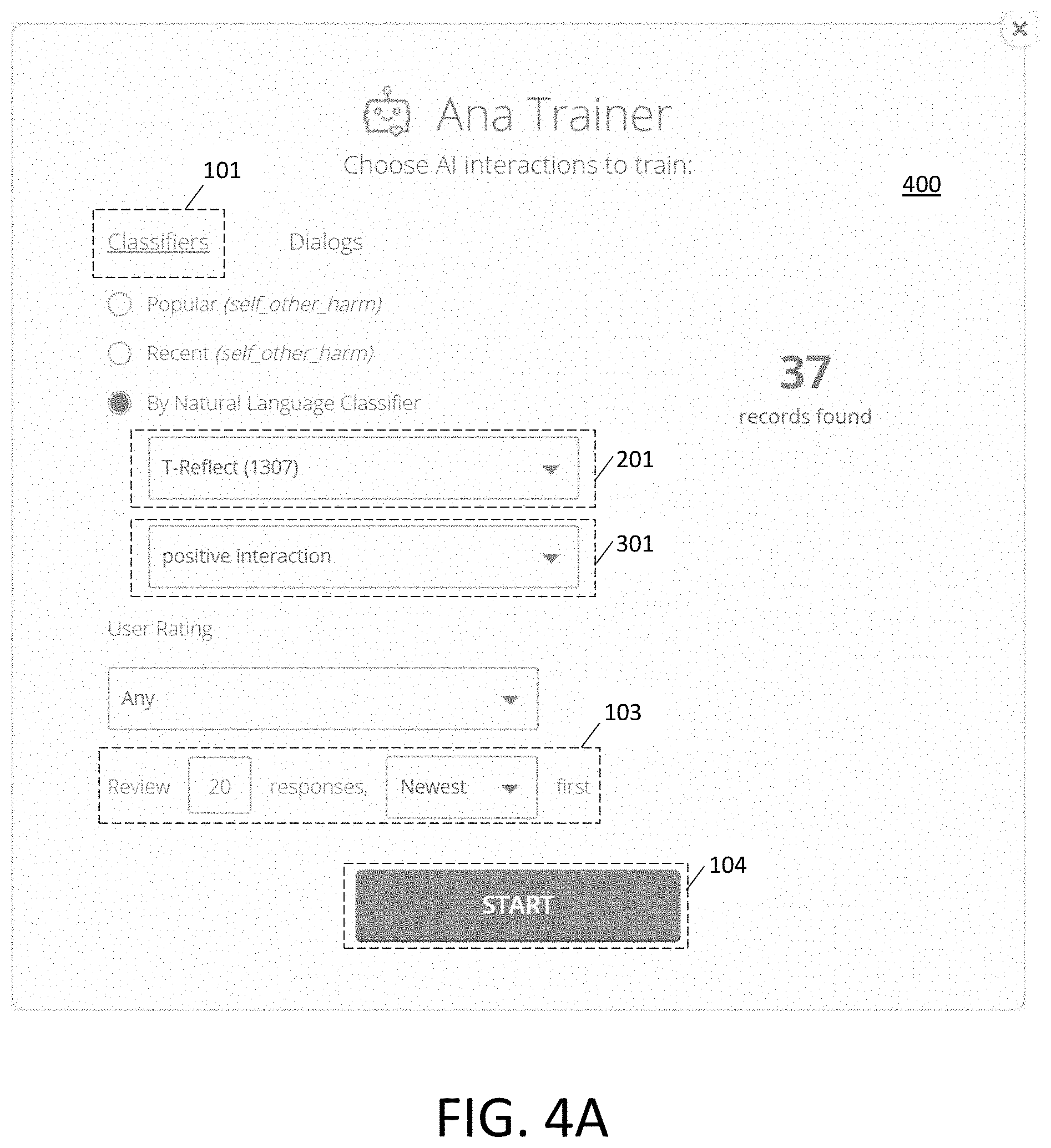 Patent US11779270 Figure 4 – Systems and methods for training artificially-intelligent classifier