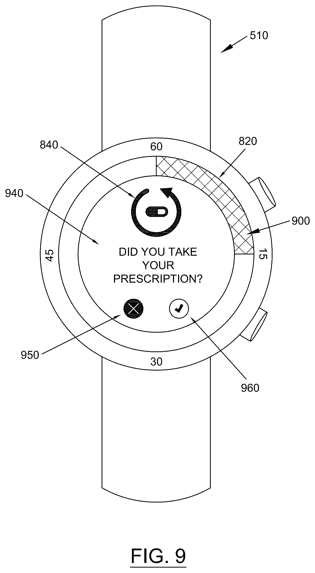 Patent US11779272 Figure 9 – Wearable devices and systems for prescription adherence