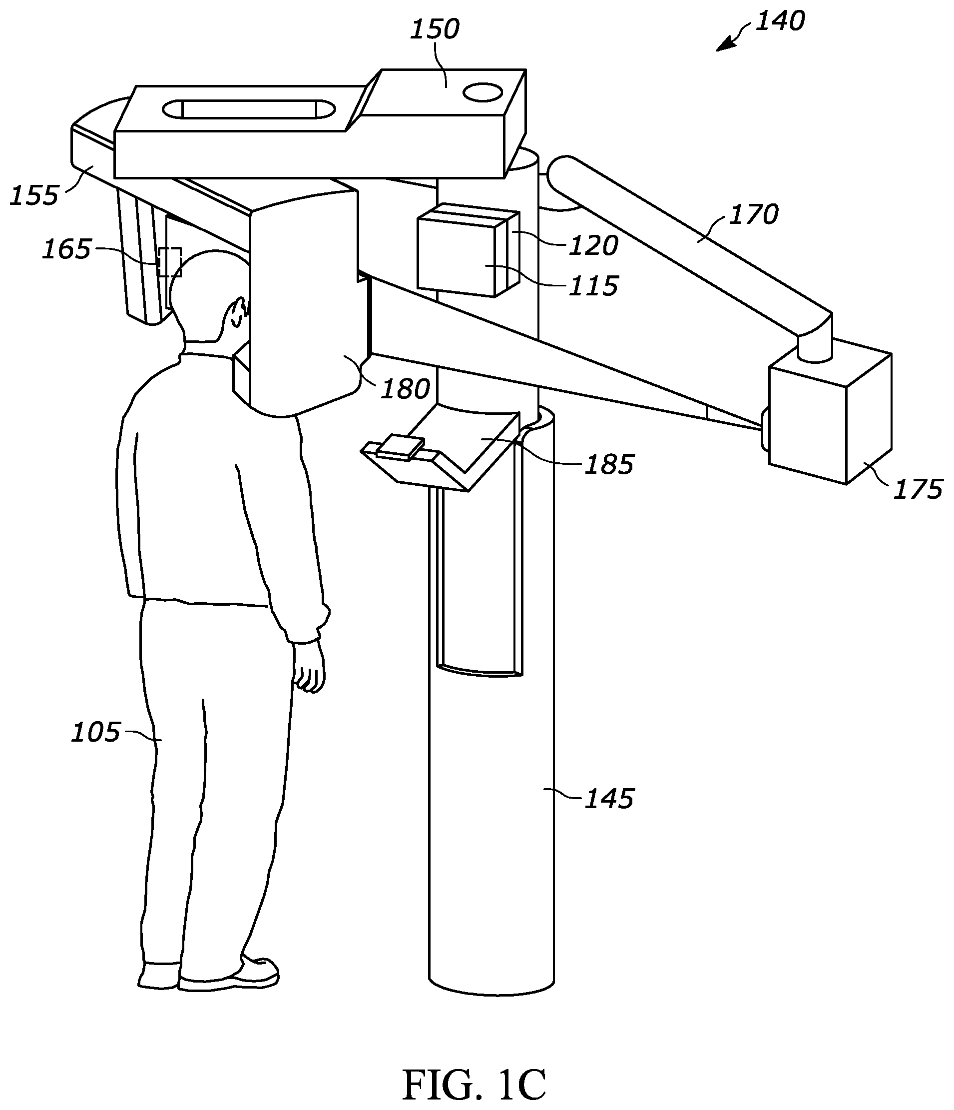 Patent US11779289 Figure 3 – Two-way mirror display for dental treatment system