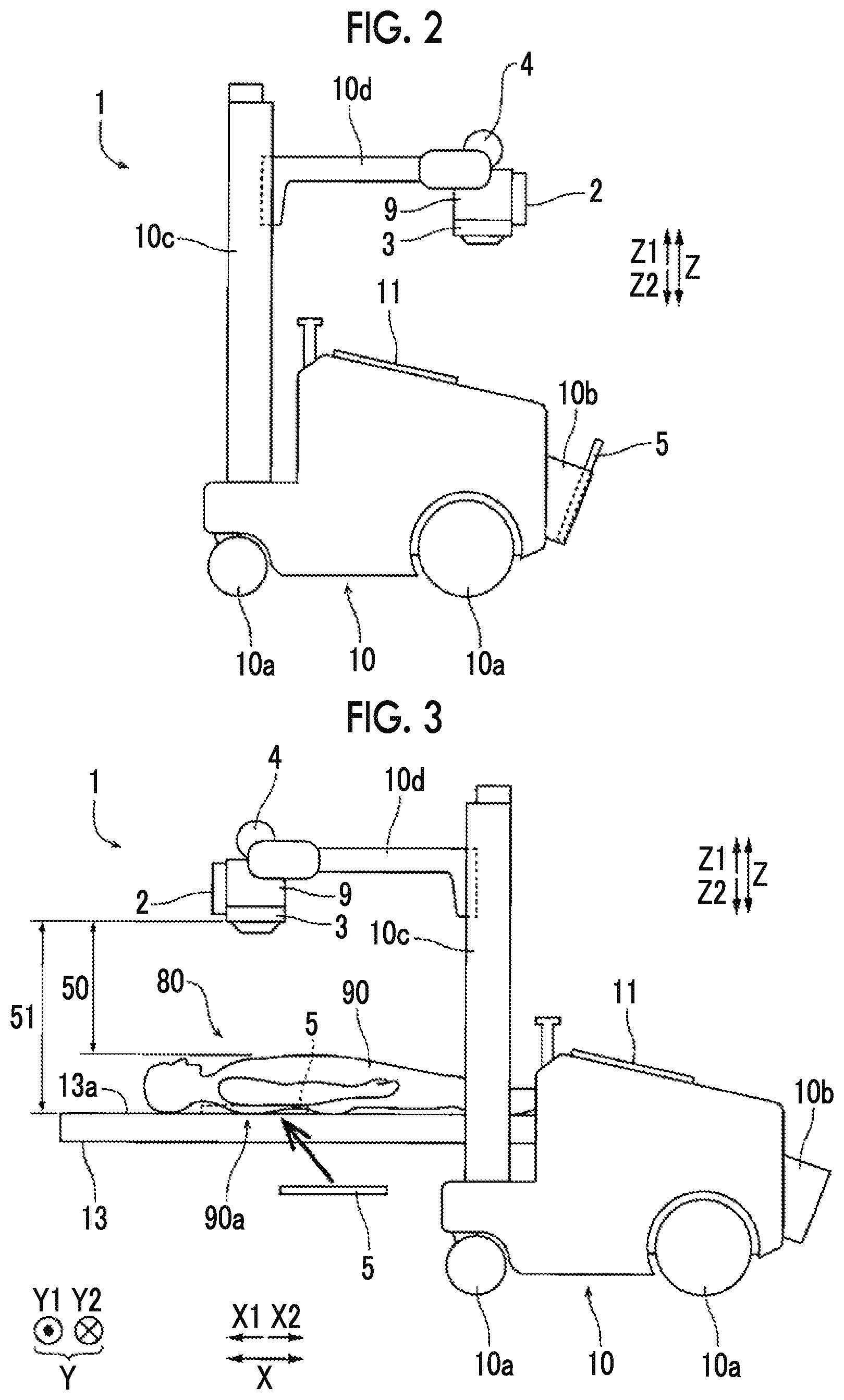 Patent US11779290 Figure 2 – X-ray imaging system and x-ray imaging apparatus