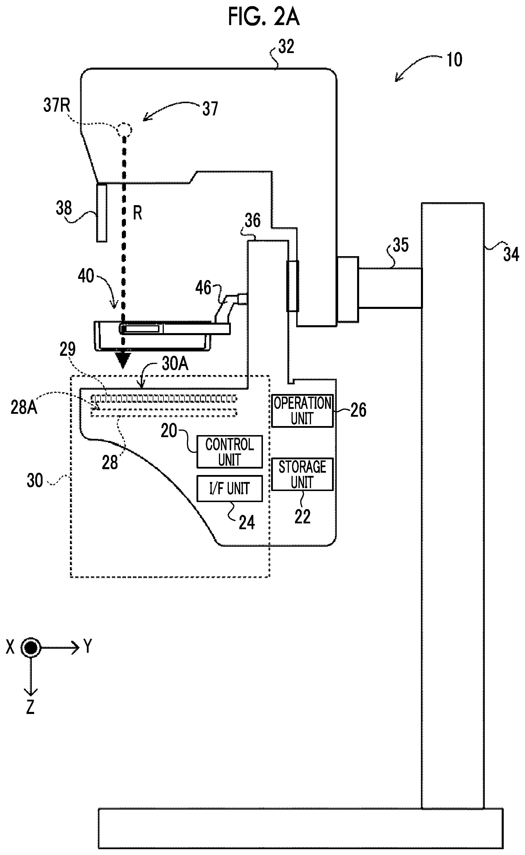 Patent US11779299 Figure 2 – Control device, control method, and control program