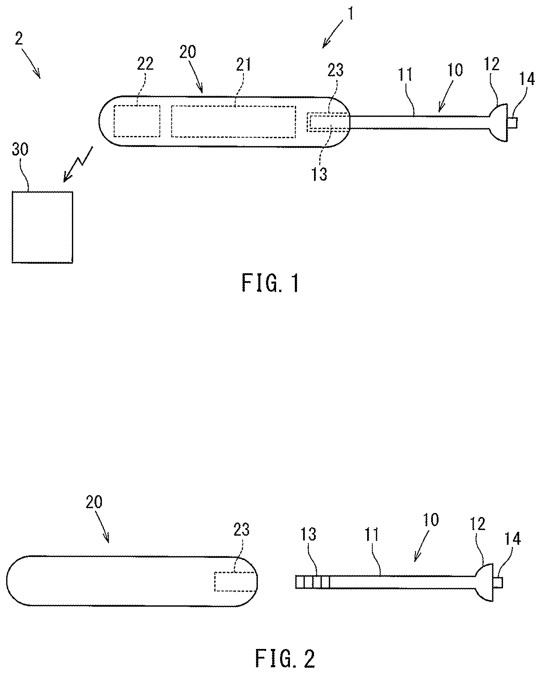 Patent US11779301 Figure 1 – Blood flow probe, blood flow sensor, and blood flow measuring instrument