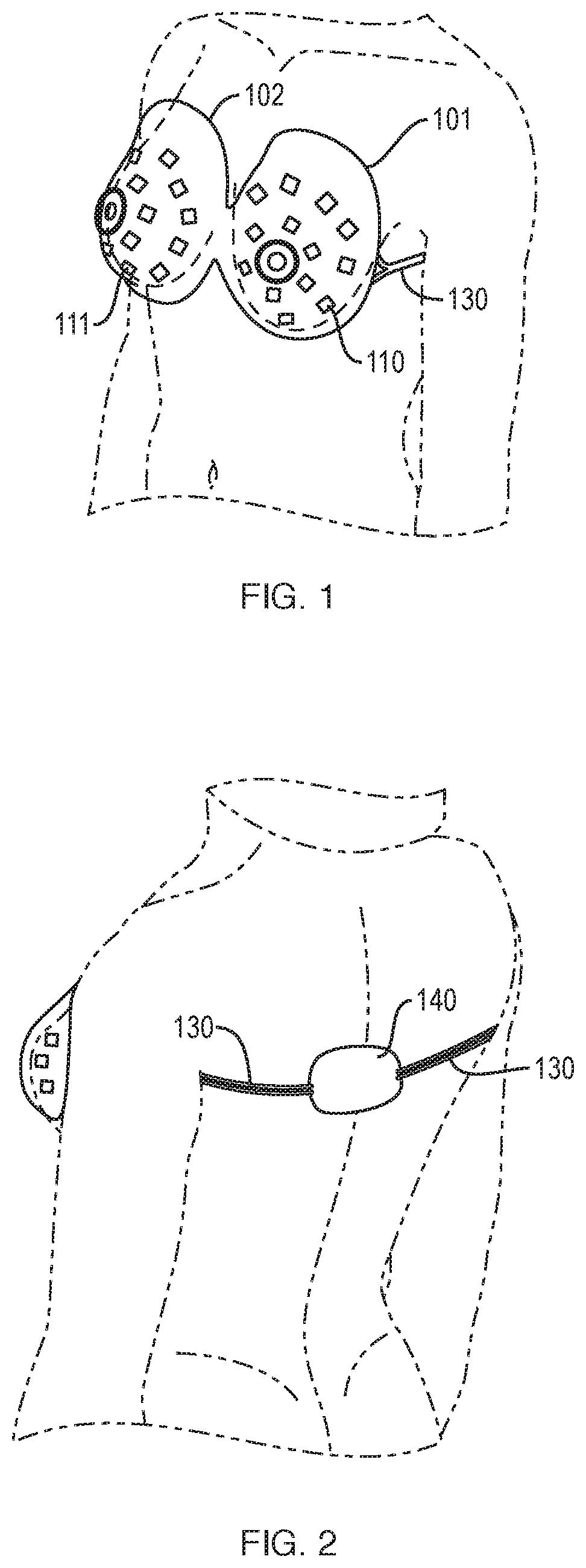 Patent US11779302 Figure 1 – Methods and apparatus for imaging with conformable ultrasound patch