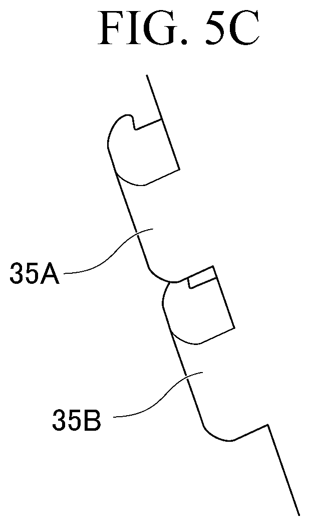 Patent US11779305 Figure 6 – Puncture adapter, ultrasonic probe, and ultrasonic probe unit for needle guide attachment