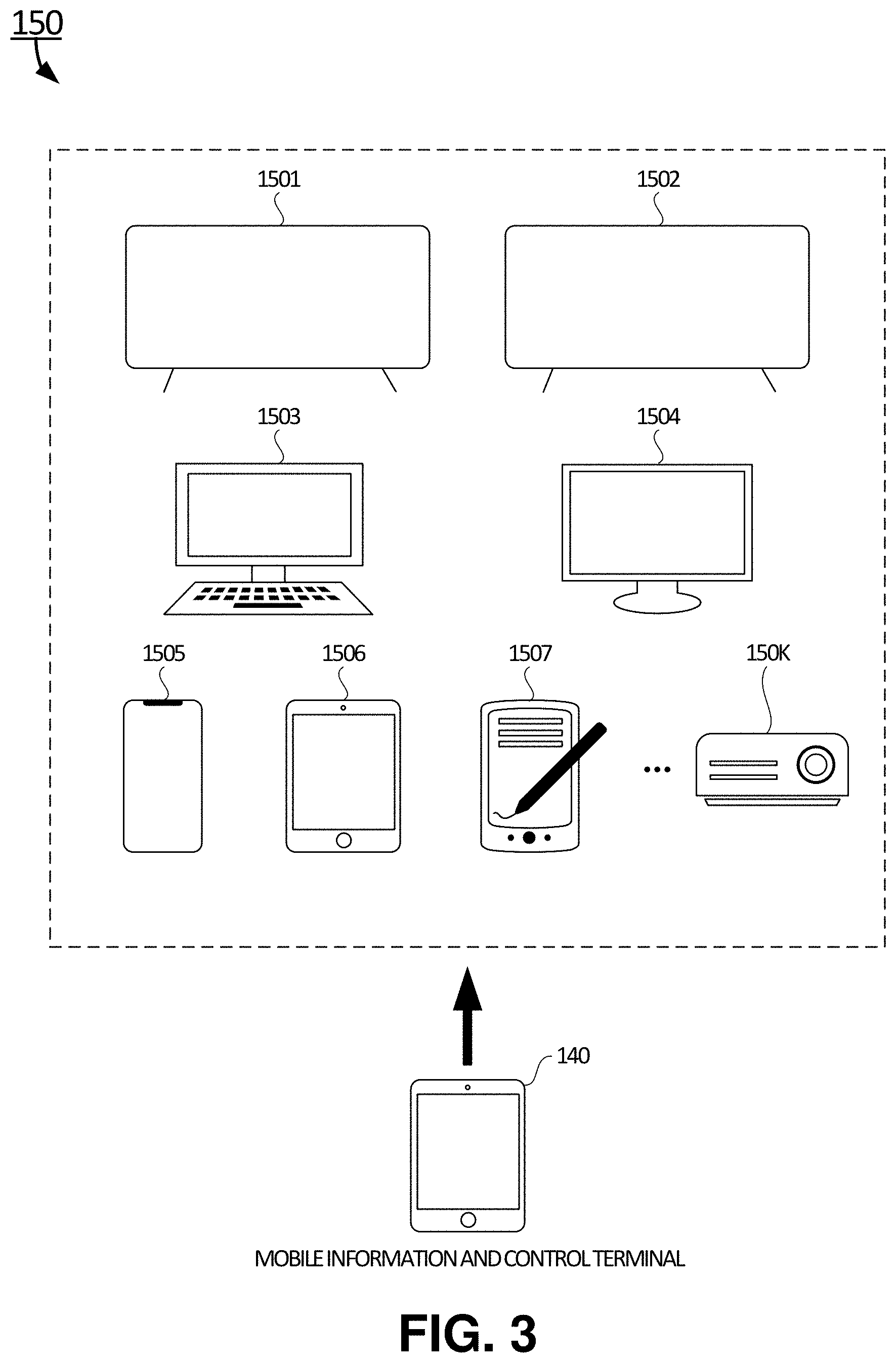 Patent US11779314 Figure 3 – Mobile information and control terminal for ultrasonic diagnostic systems and methods of using the same