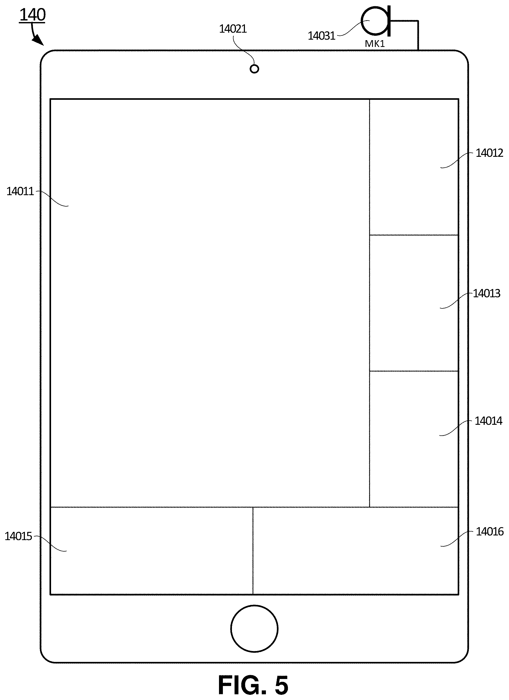 Patent US11779314 Figure 5 – Mobile information and control terminal for ultrasonic diagnostic systems and methods of using the same