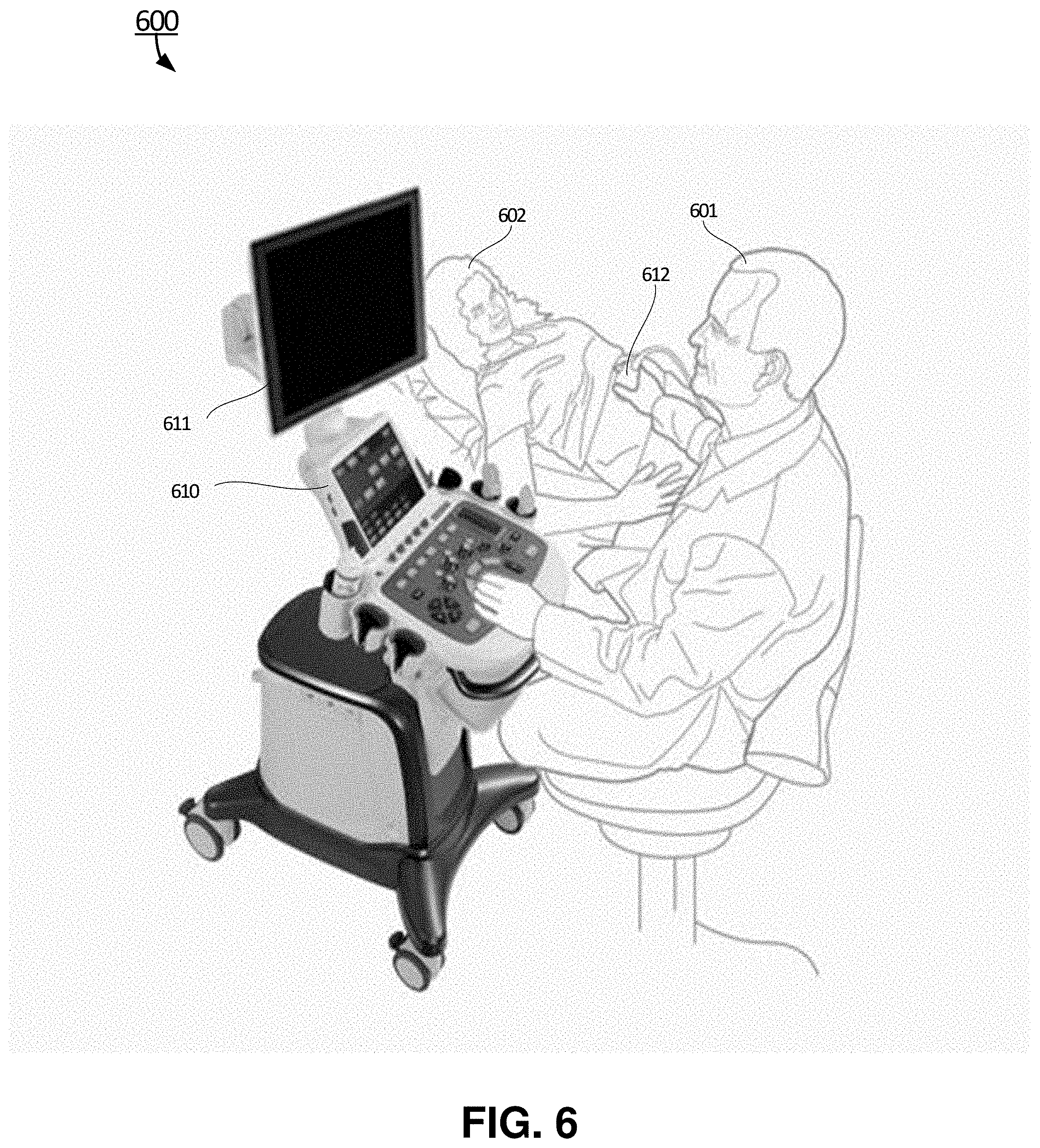 Patent US11779314 Figure 6 – Mobile information and control terminal for ultrasonic diagnostic systems and methods of using the same