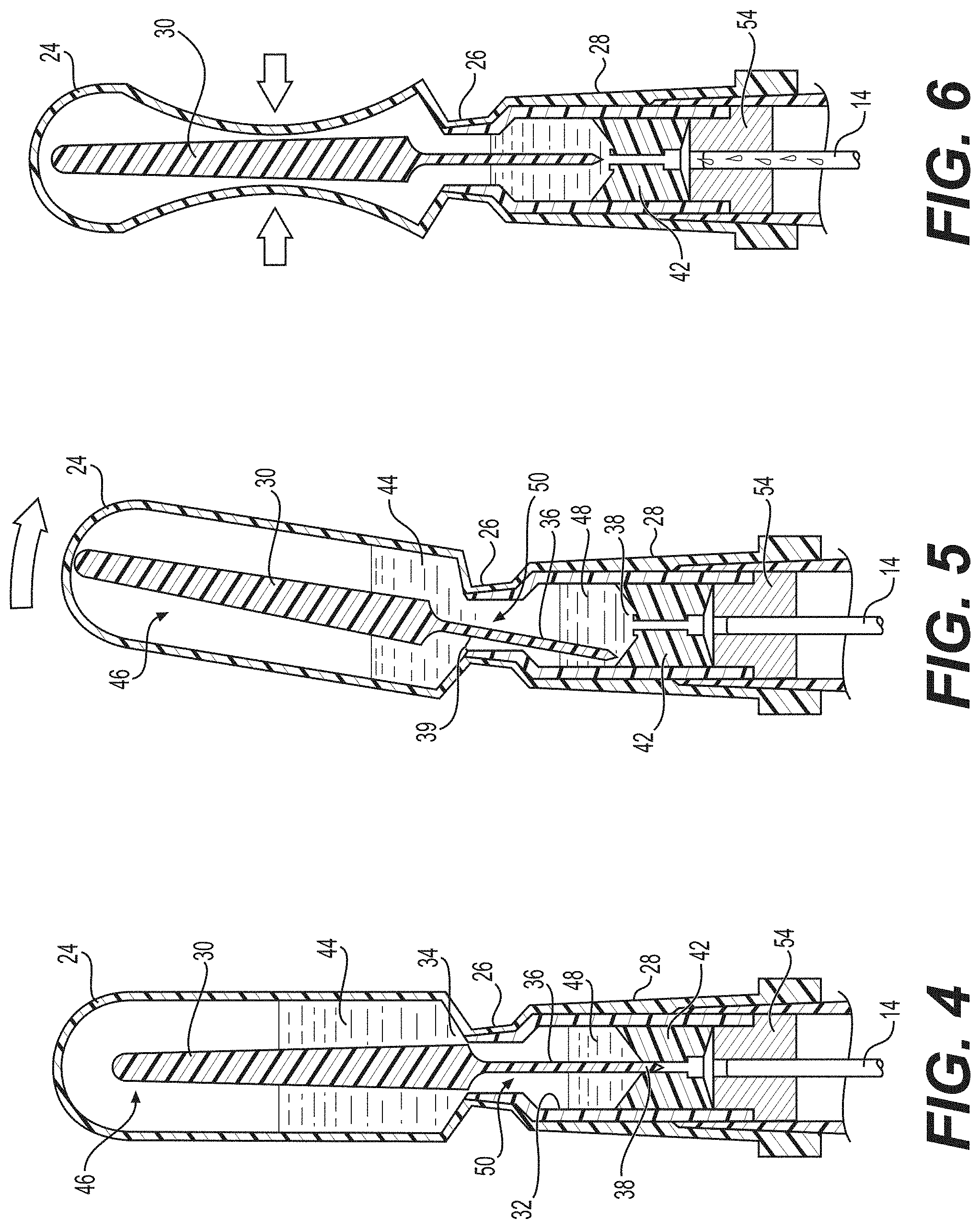 Patent US11779315 Figure 5 – Self-contained sampling device for processing whole blood