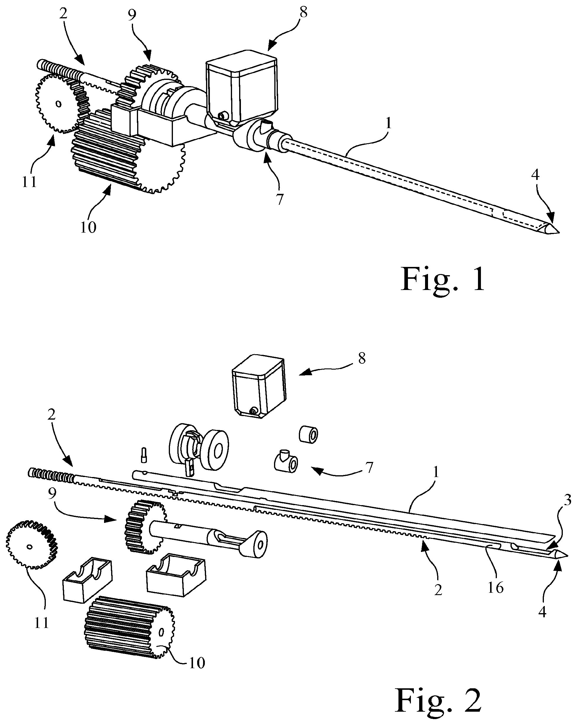 Patent US11779316 Figure 1 – Biopsy device