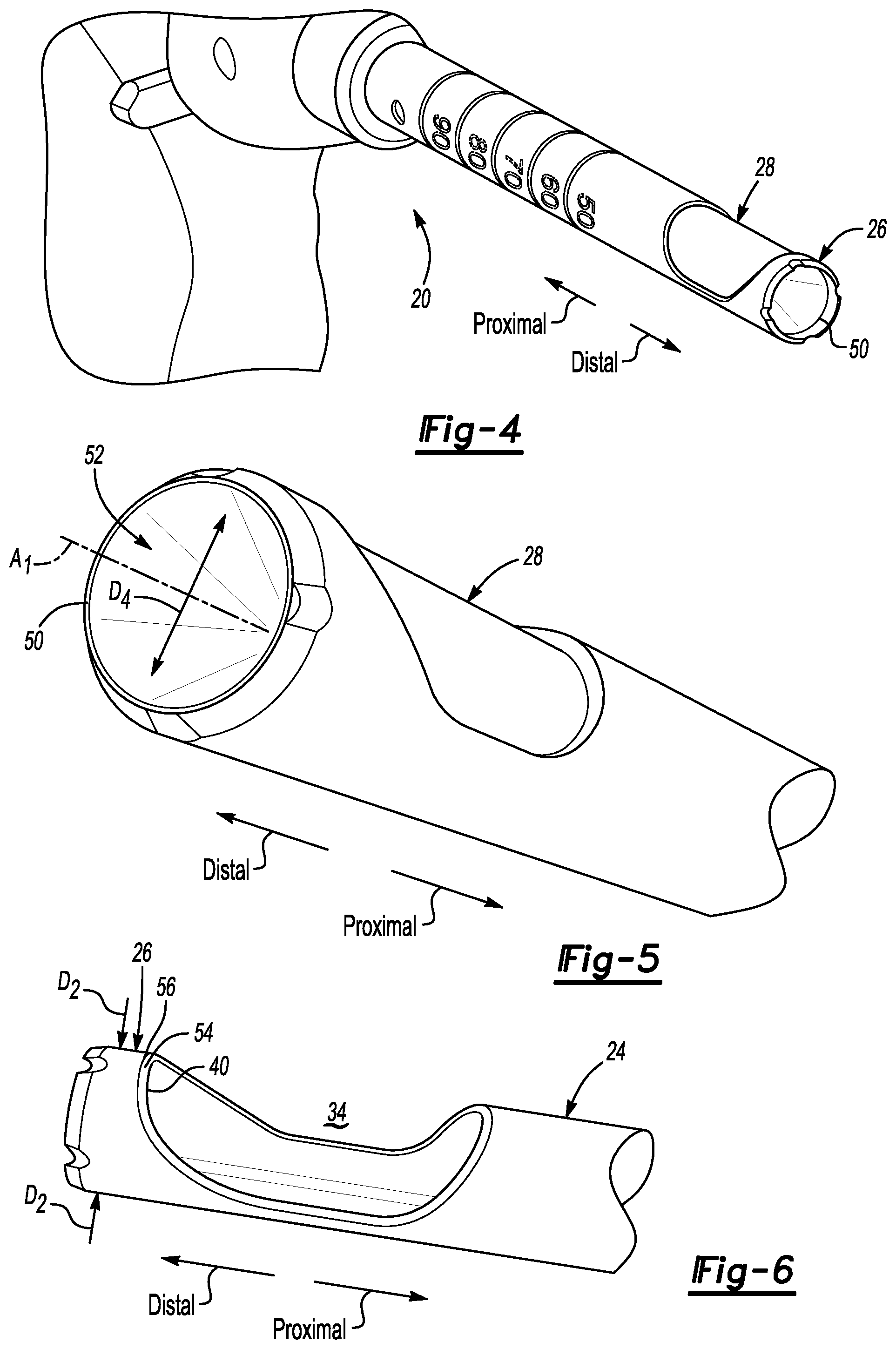 Patent US11779317 Figure 3 – Surgical device configured to strip and cut tendon