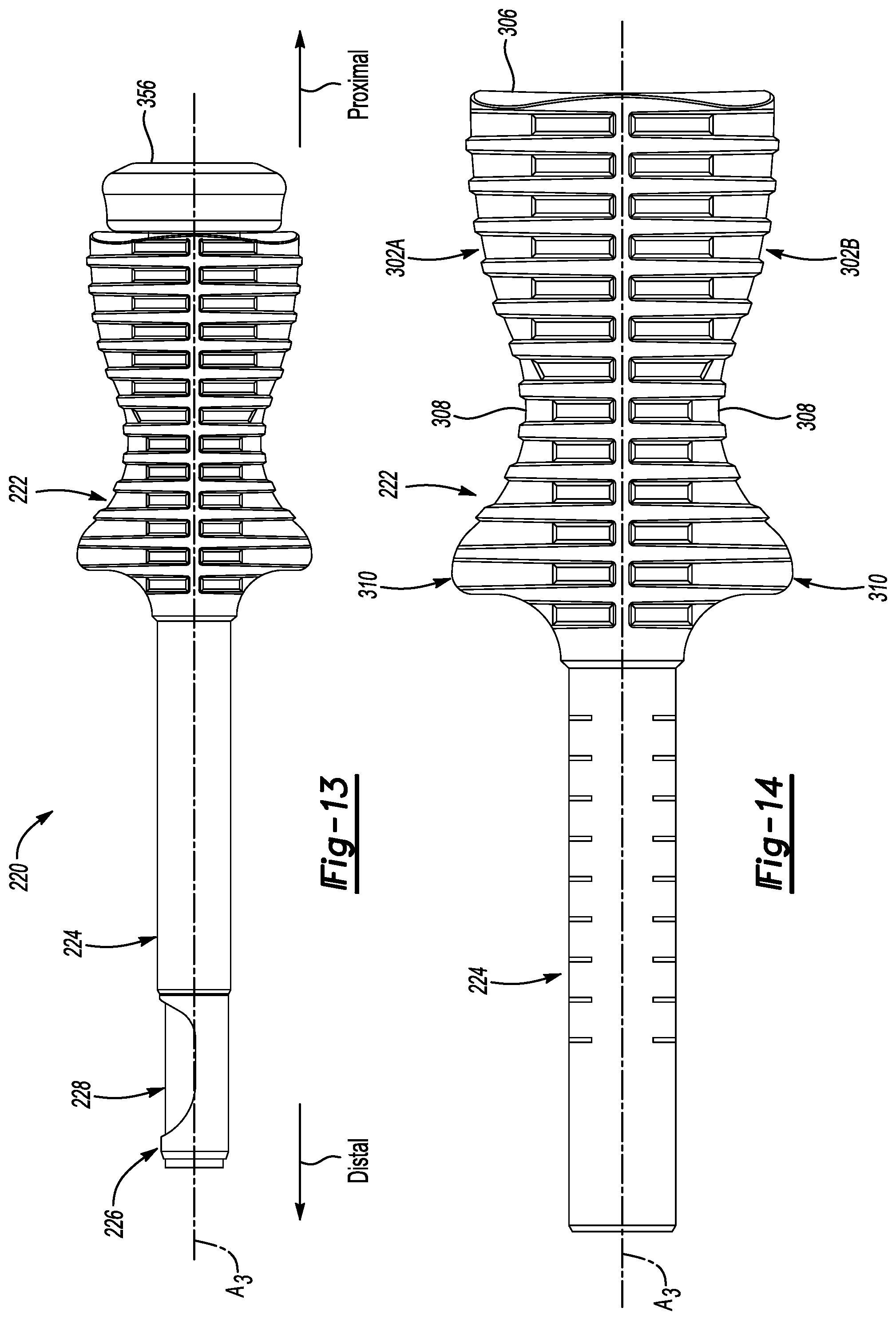 Patent US11779317 Figure 9 – Surgical device configured to strip and cut tendon