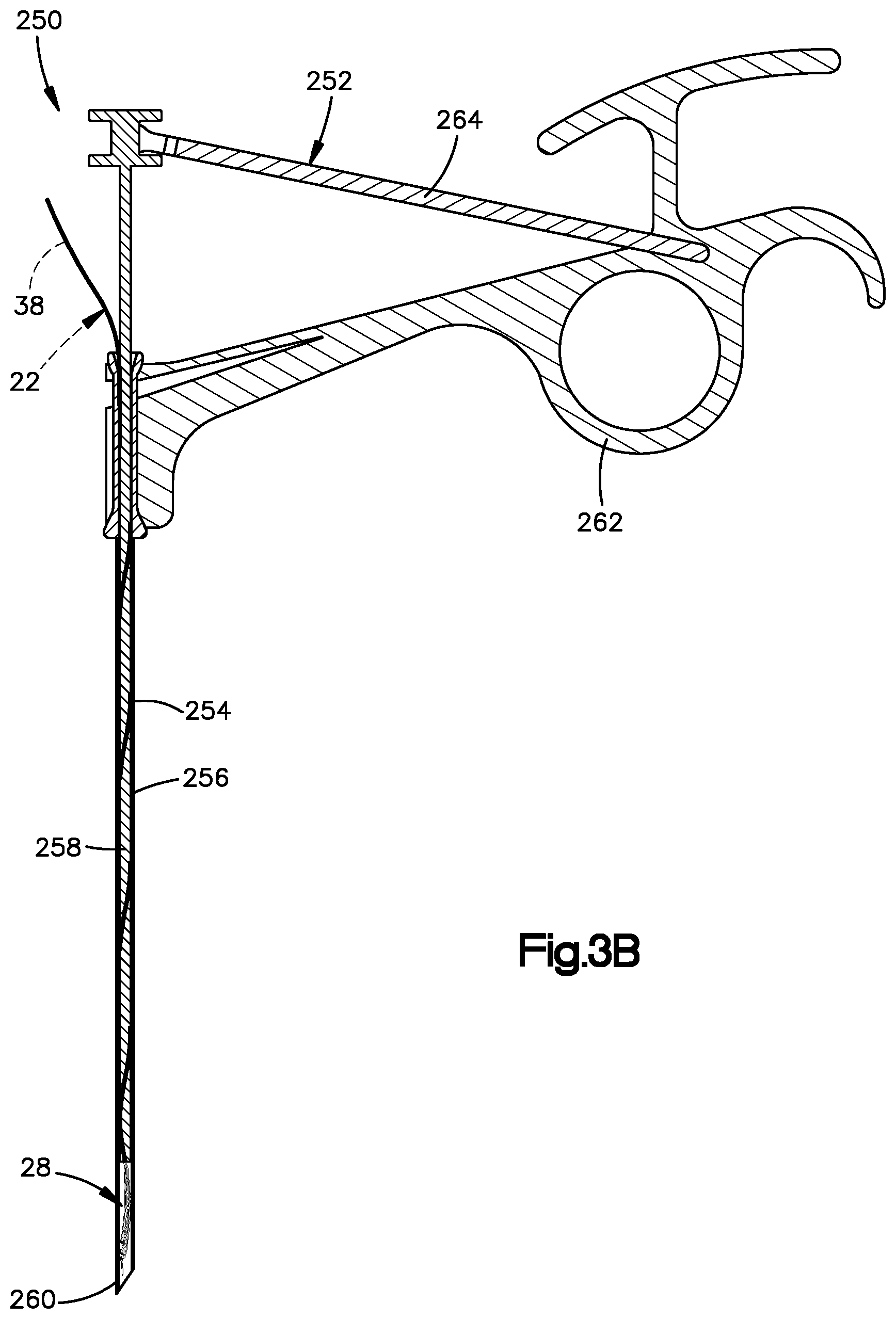 Patent US11779318 Figure 8 – Insertion instrument for anchor assembly