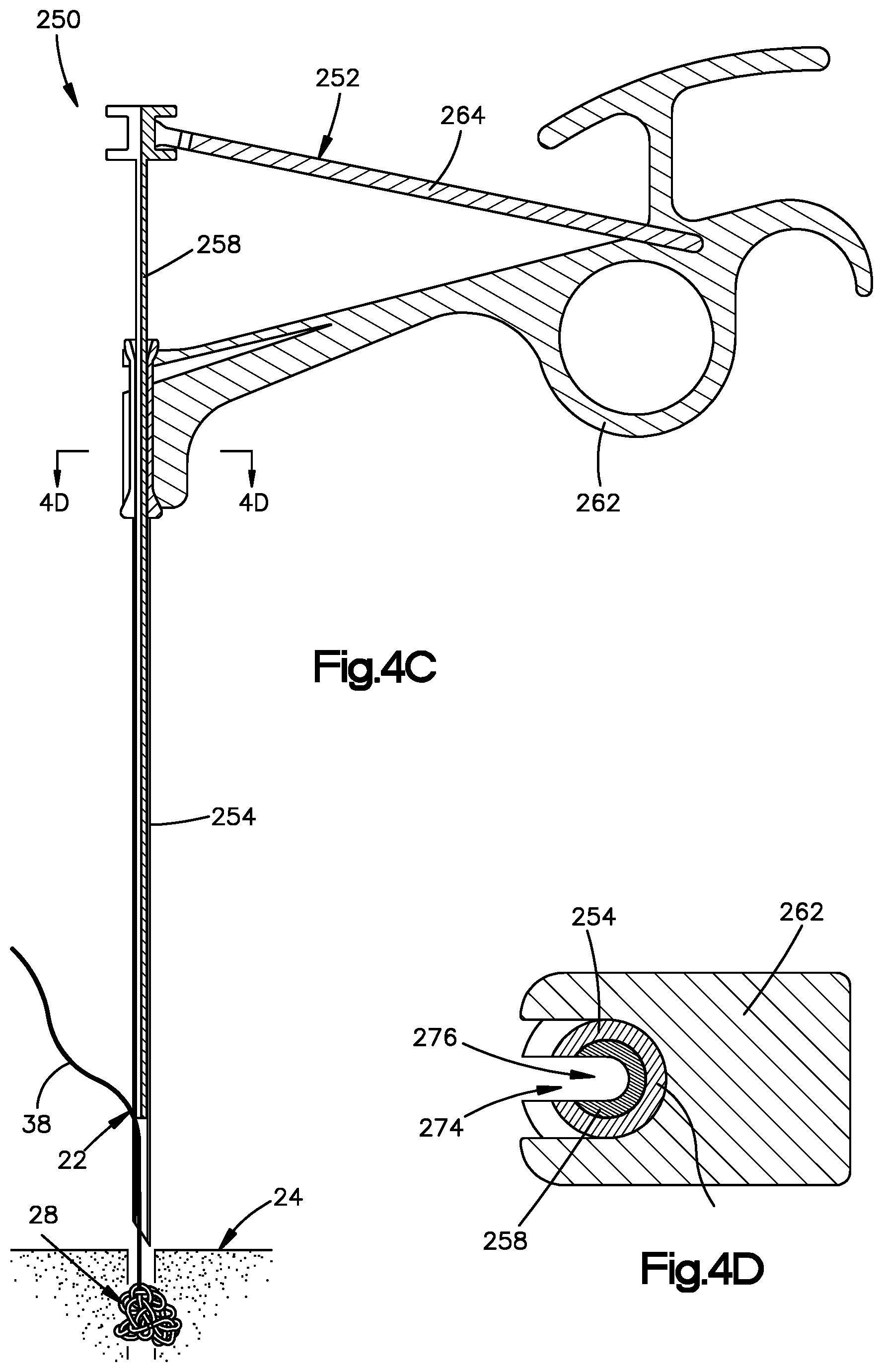 Patent US11779318 Figure 10 – Insertion instrument for anchor assembly