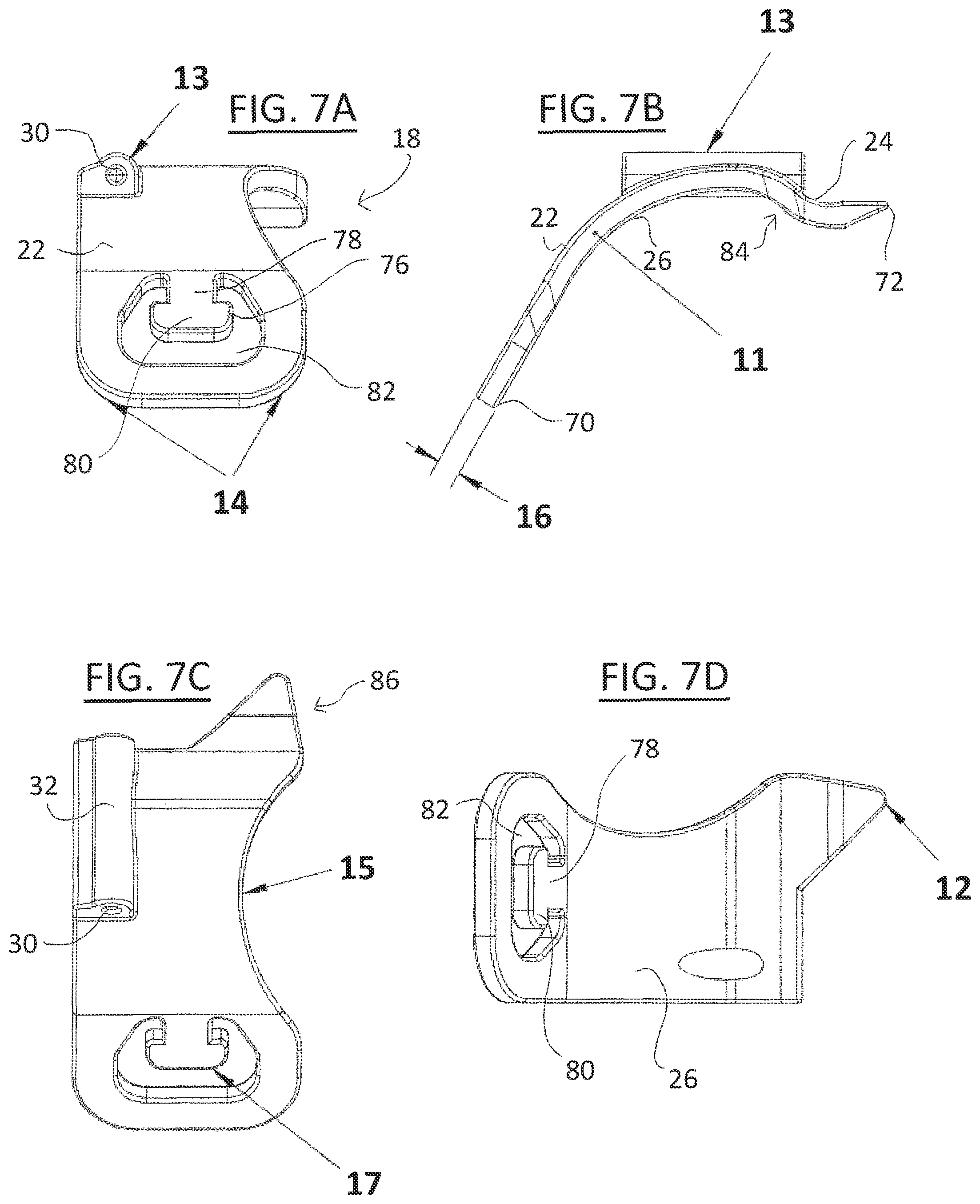 Patent US11779323 Figure 9 – Single use radiolucent stabilizing retractor system