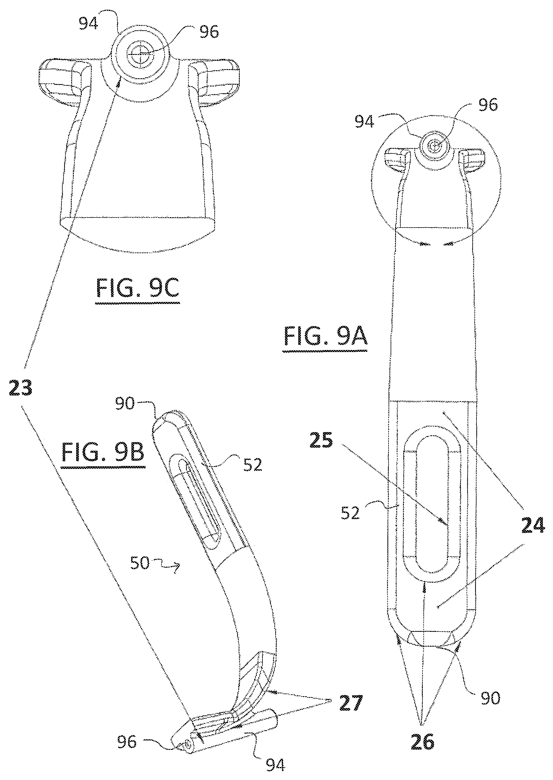 Patent US11779323 Figure 11 – Single use radiolucent stabilizing retractor system