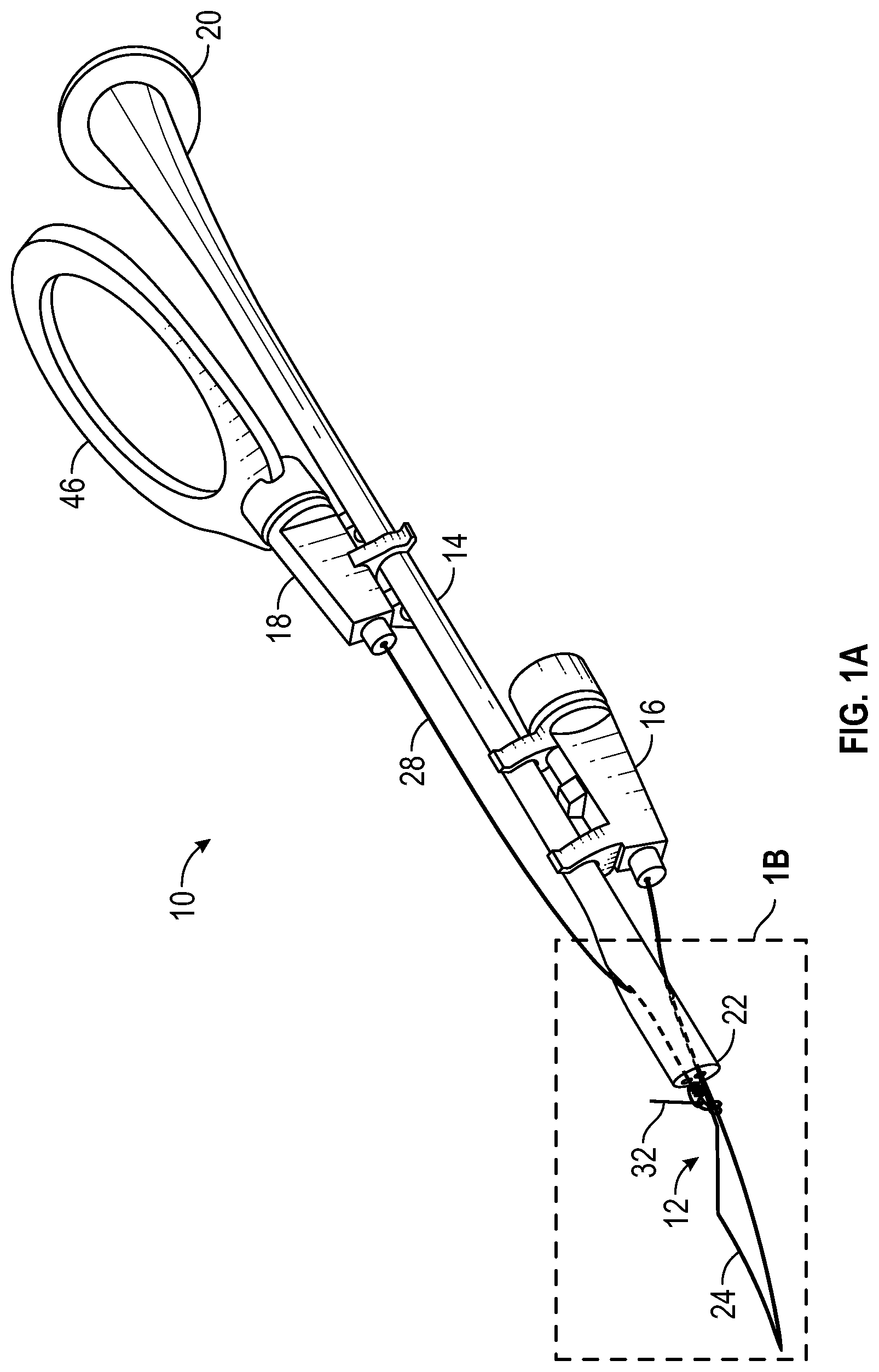 Patent US11779325 Figure 1 – Knot delivery device