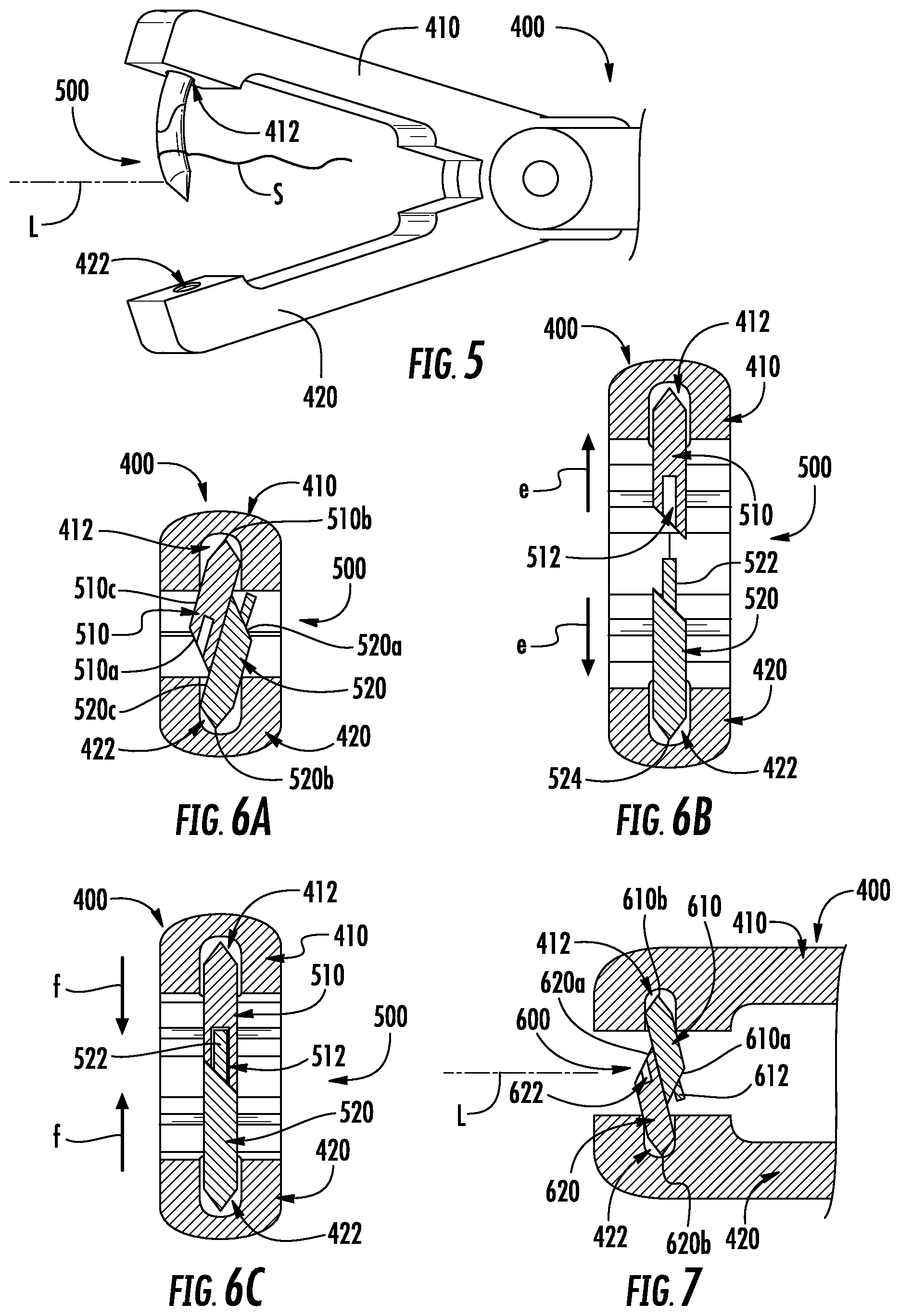 Patent US11779326 Figure 4 – Stitching device with long needle